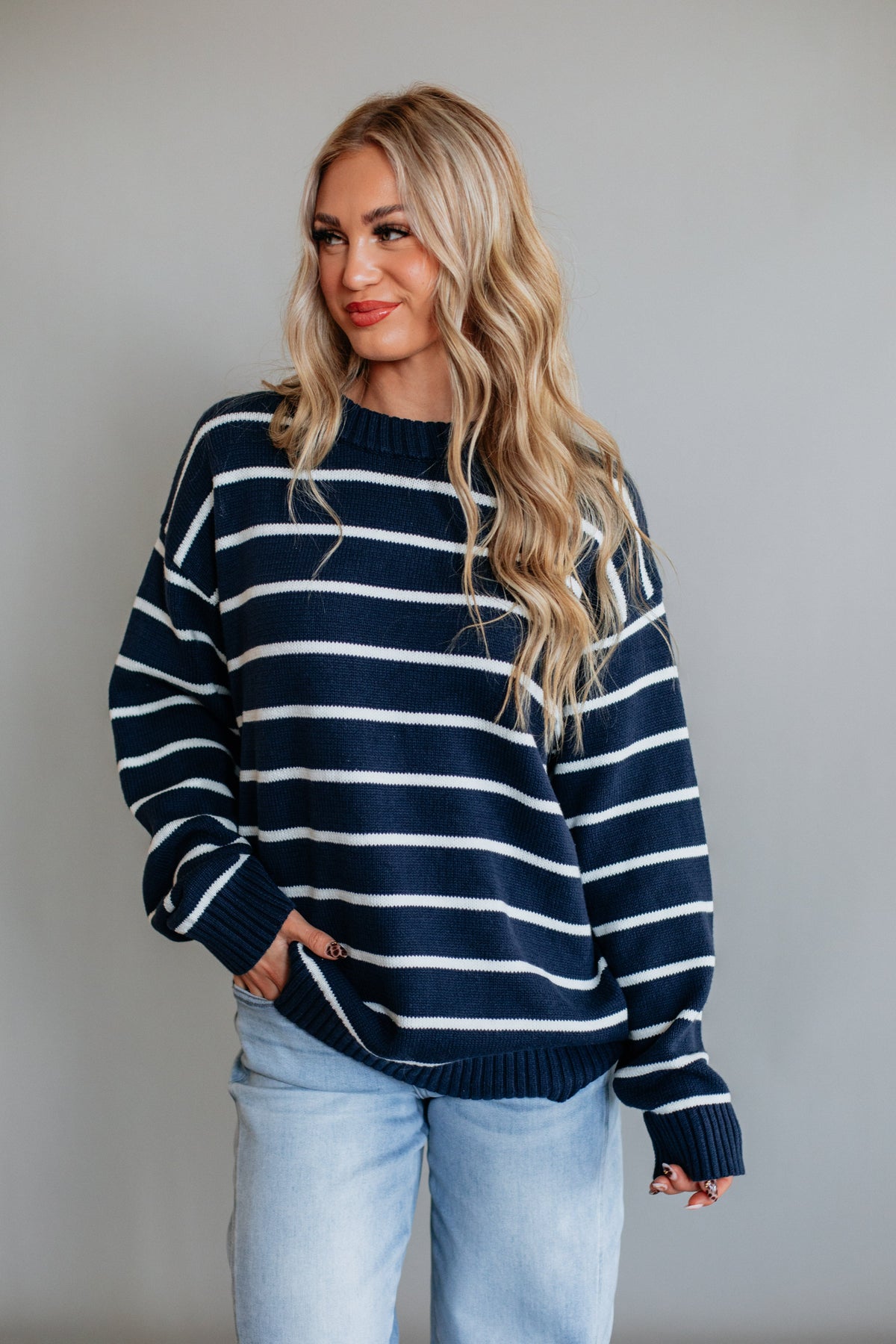 Yasmeen Striped Sweater