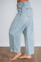 Sammie Hidden Jeans - Vintage Light Wash
