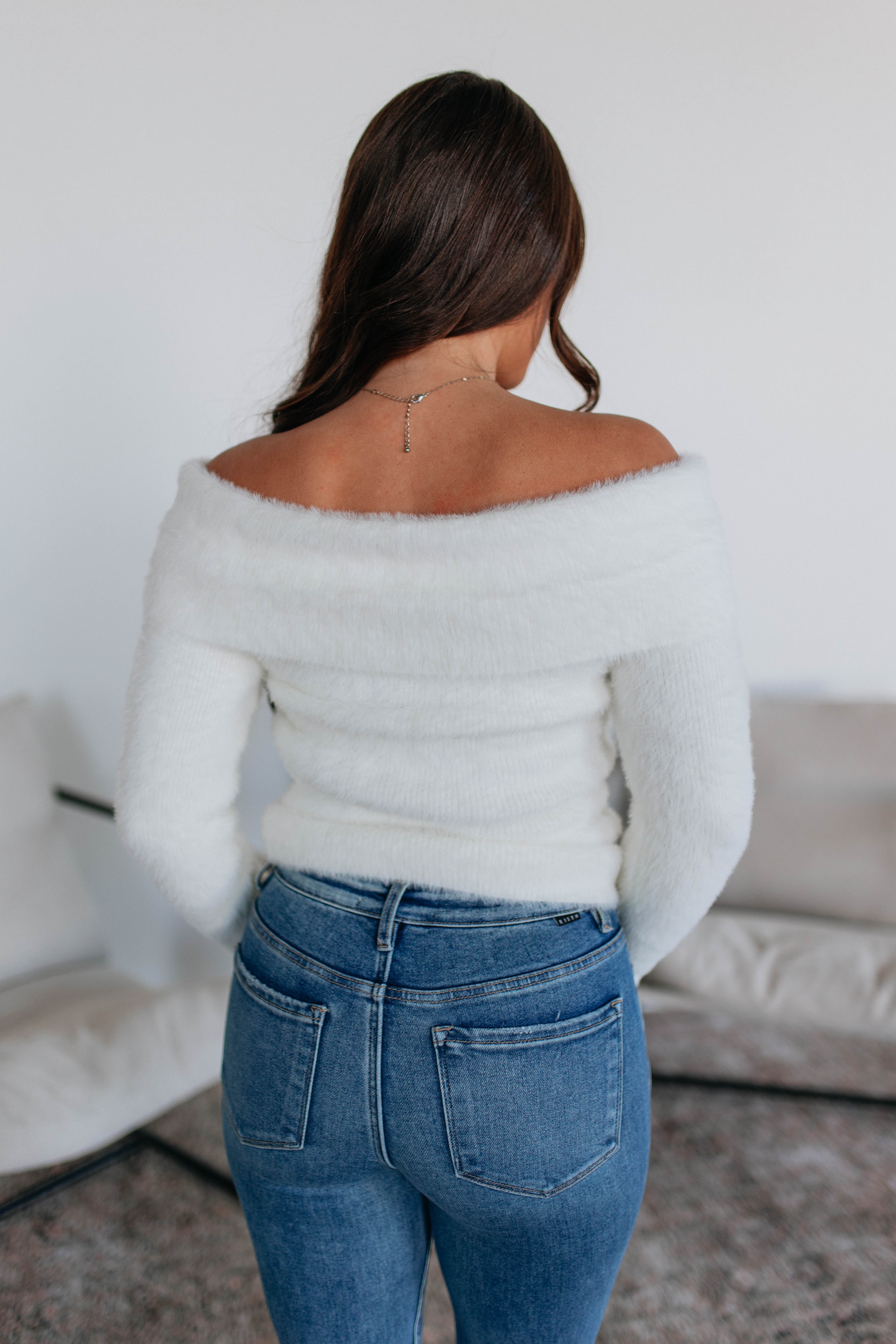 Candice Off The Shoulder Sweater