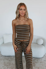 Quincey Striped Tube Top