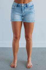 Emma Risen Shorts - Light Wash