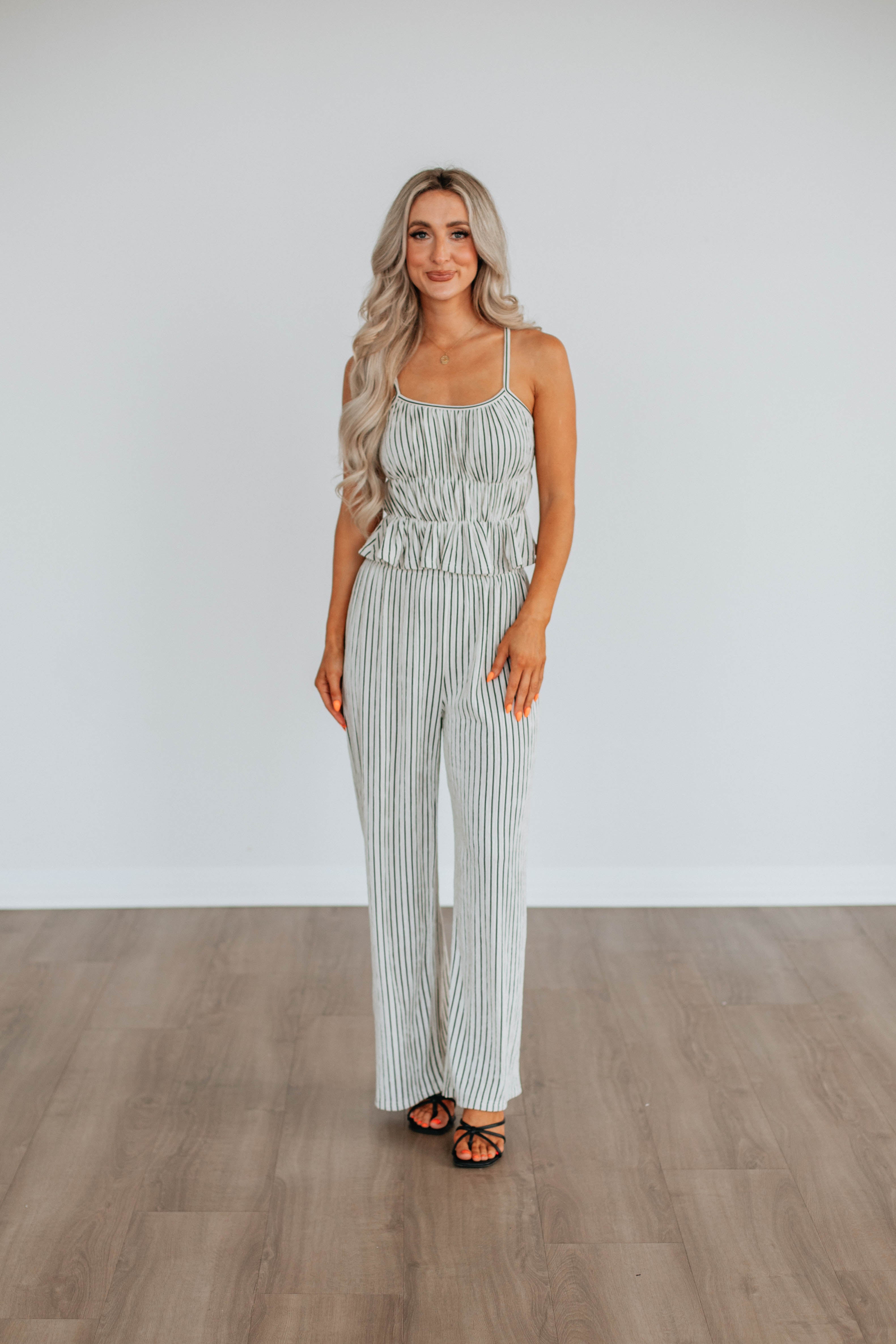 Avery Striped Pants