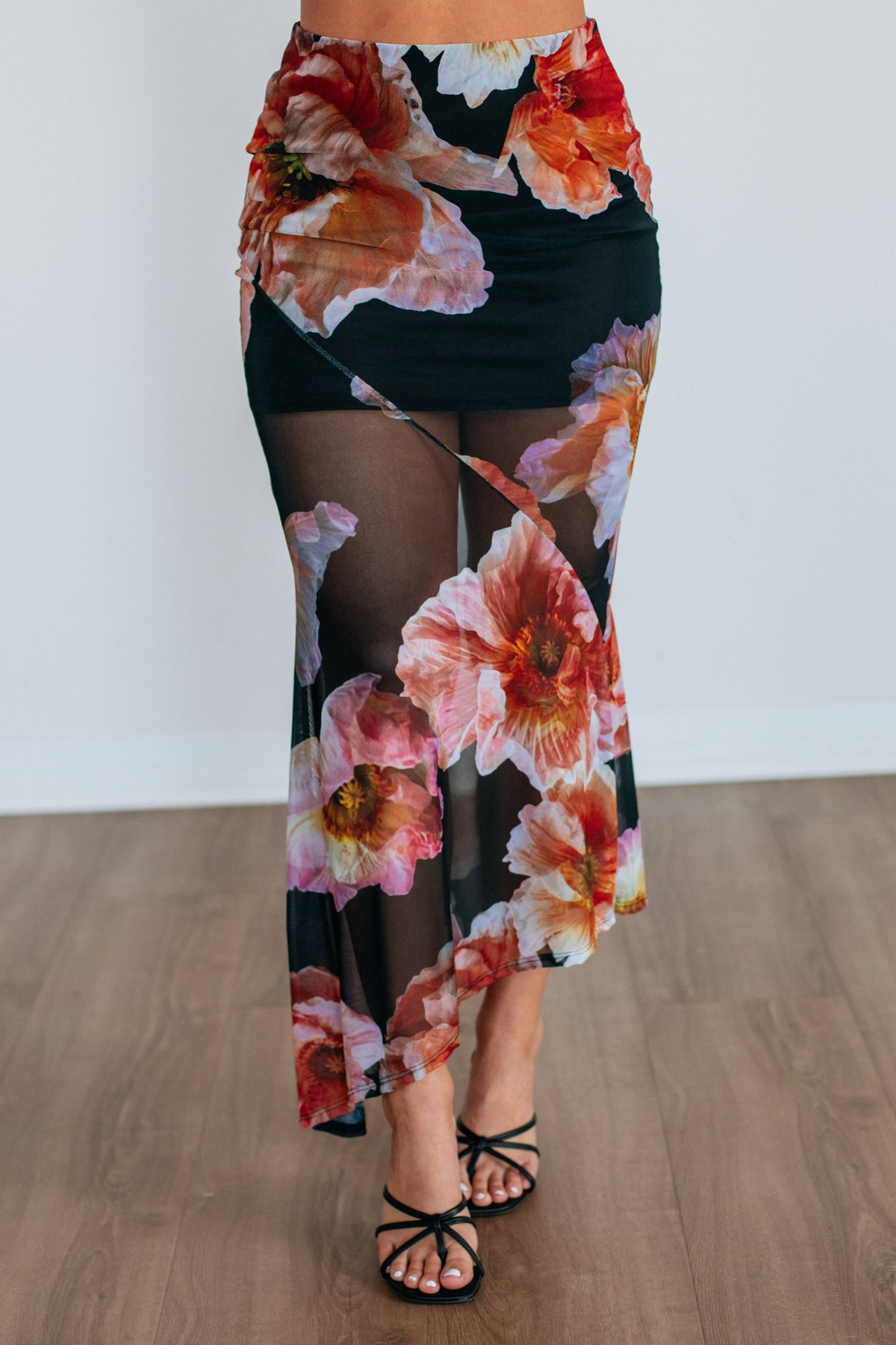 Camellia Floral Skirt