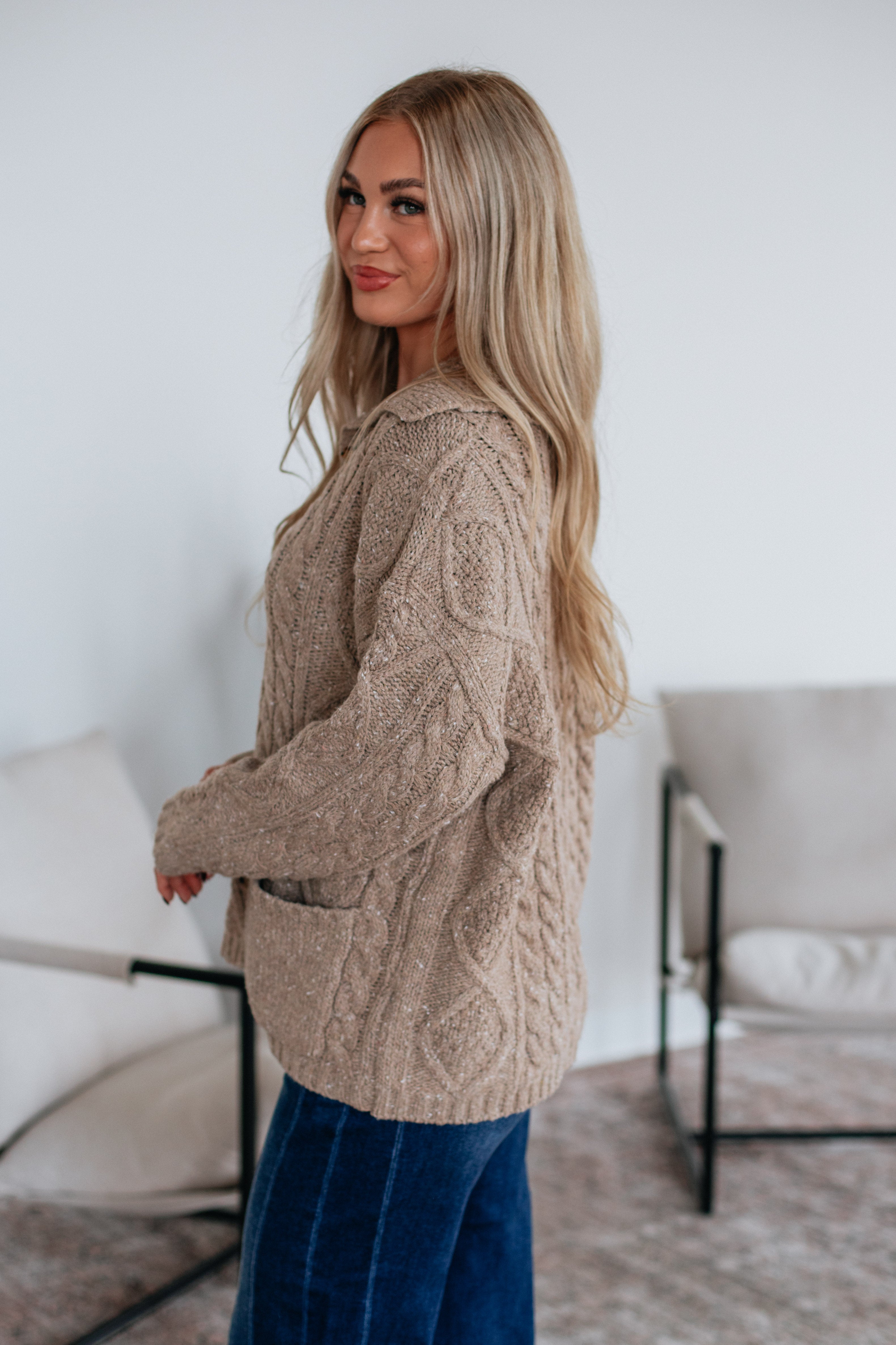 Charity Oversized Cardigan