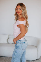 Let It Be Known Top - Baby Pink