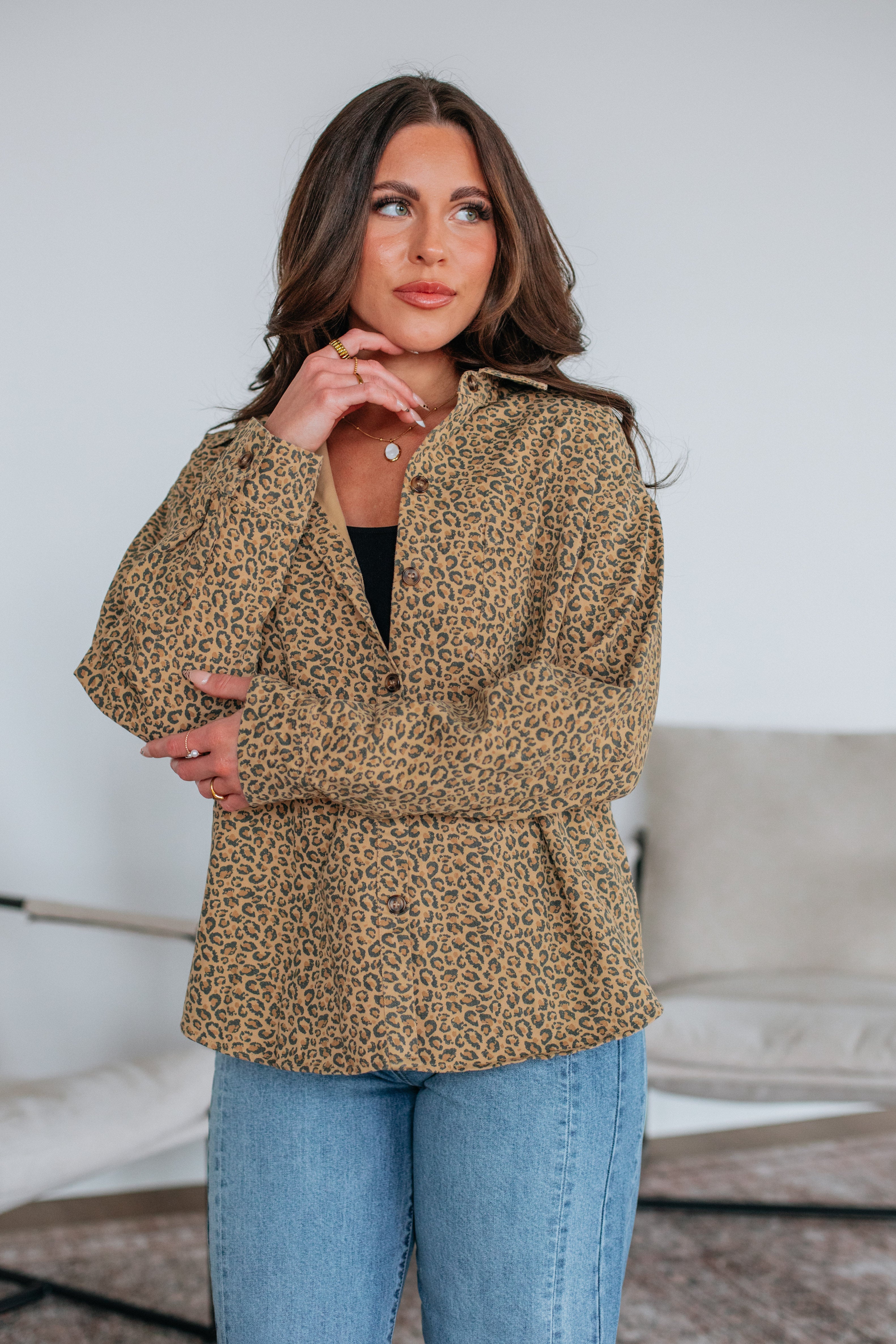 Keila Leopard Shacket