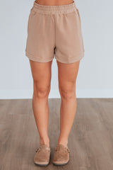 Luxley Lounge Shorts - Tan