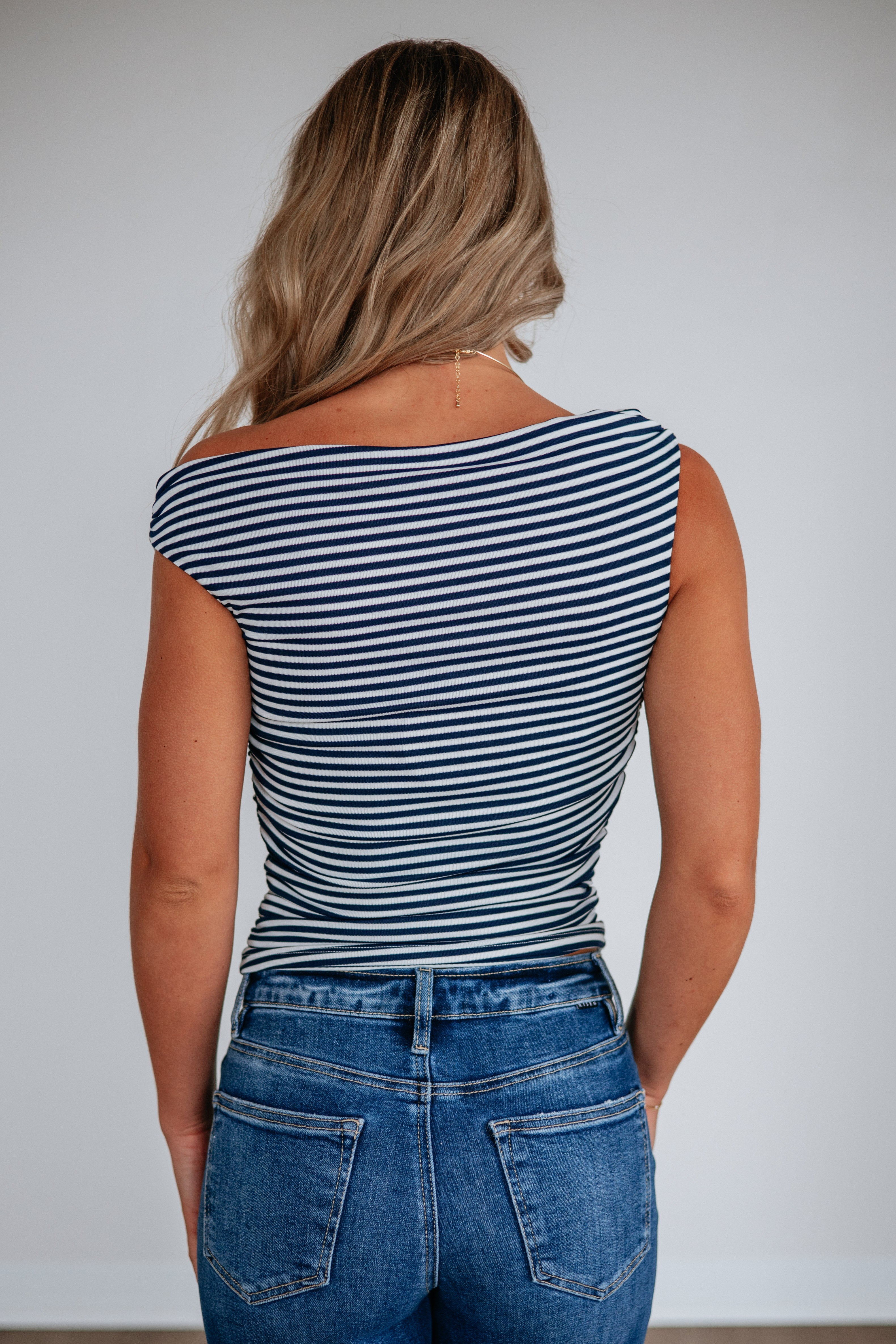 Michaela Striped Top