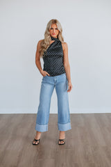 Pardon My Polka Blouse