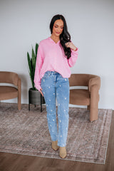 Brooke Cardigan - Cotton Candy