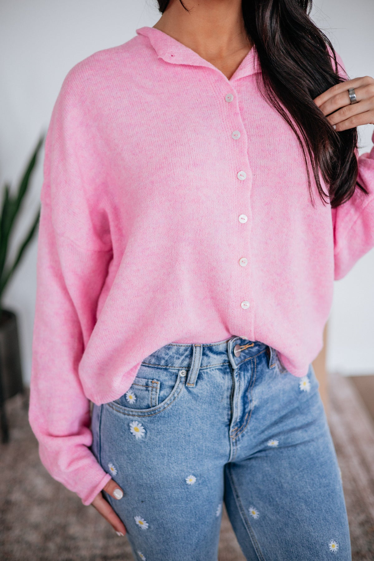 Brooke Cardigan - Cotton Candy