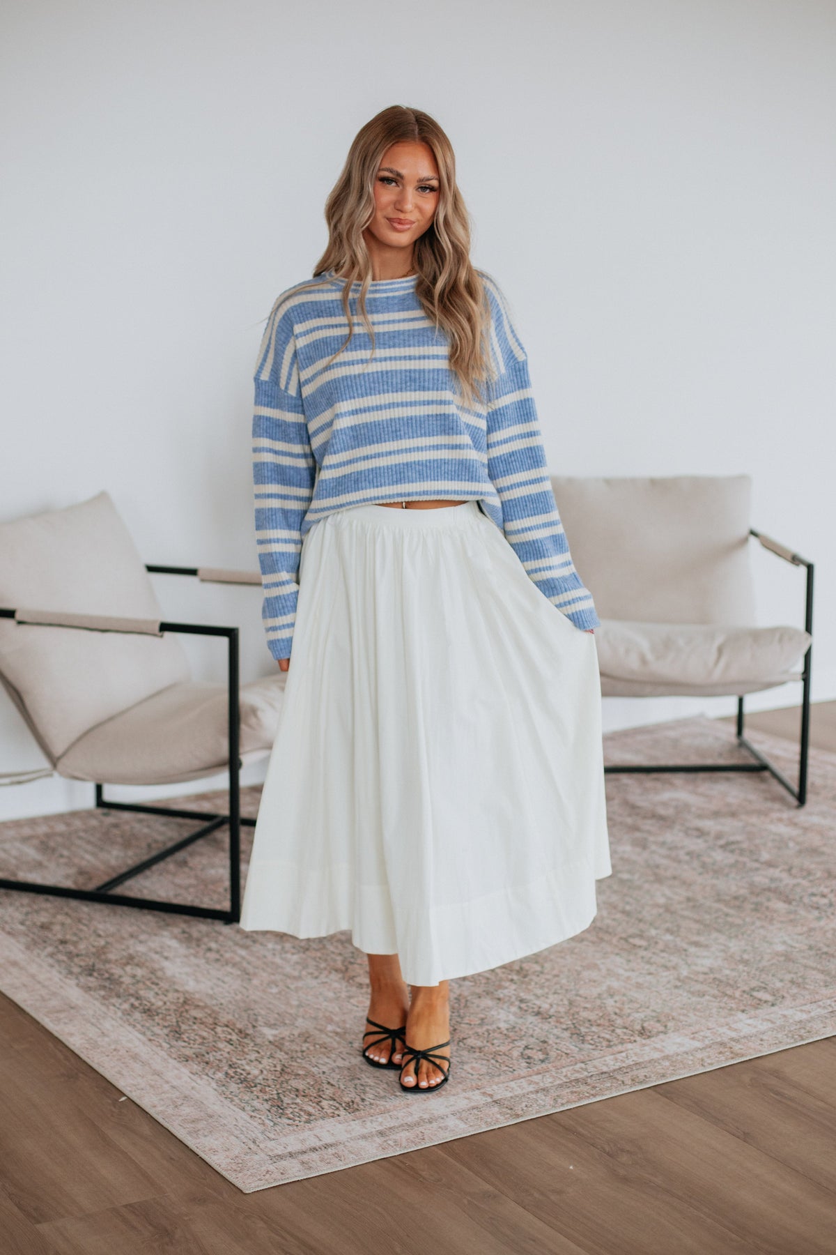 Theodora Midi Skirt