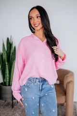 Brooke Cardigan - Cotton Candy