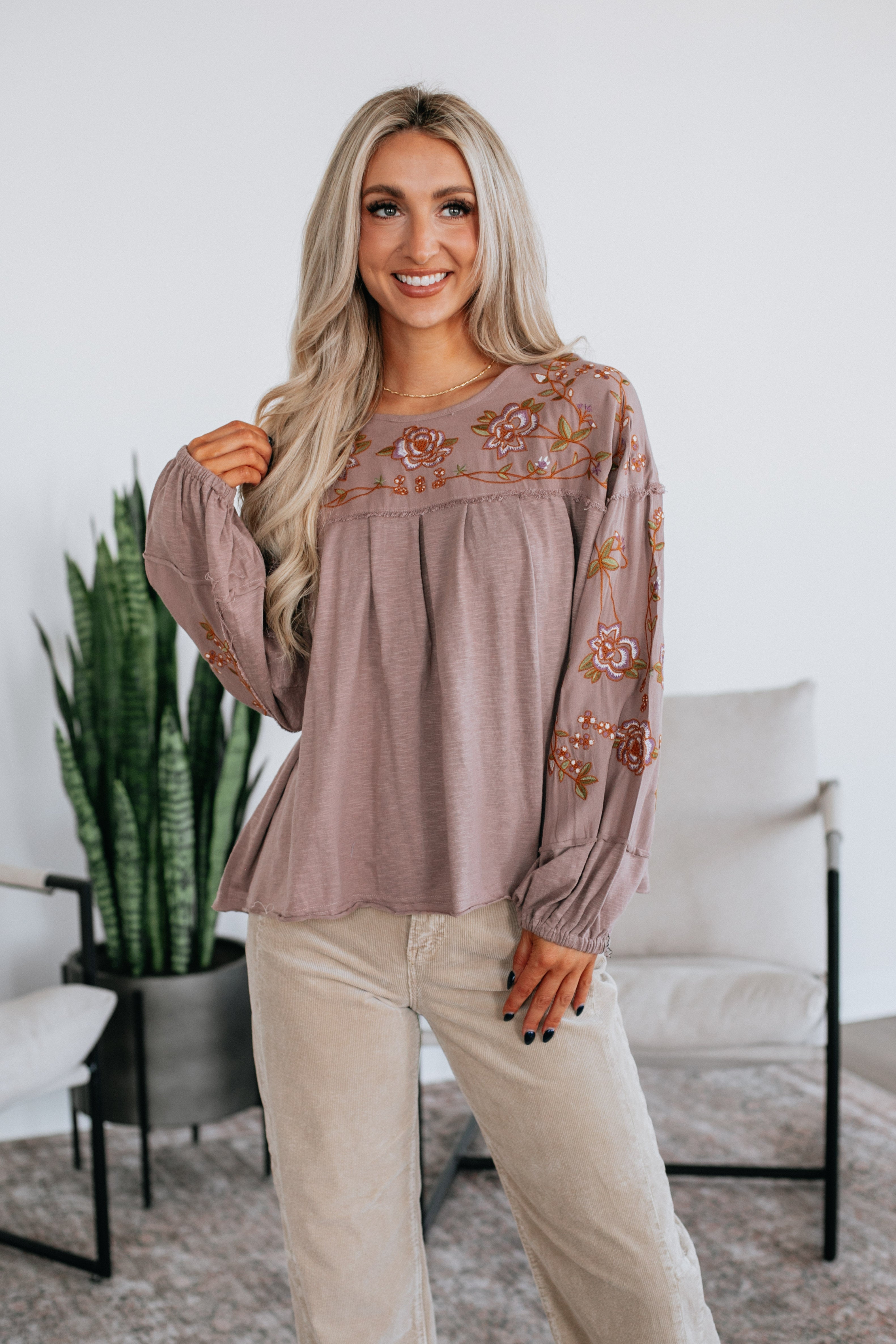 Jasmina Floral Top