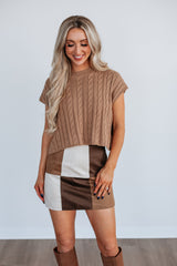 Franca Suede Skirt