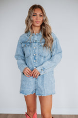 Bennington Denim Romper