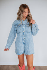 Bennington Denim Romper