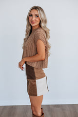 Franca Suede Skirt