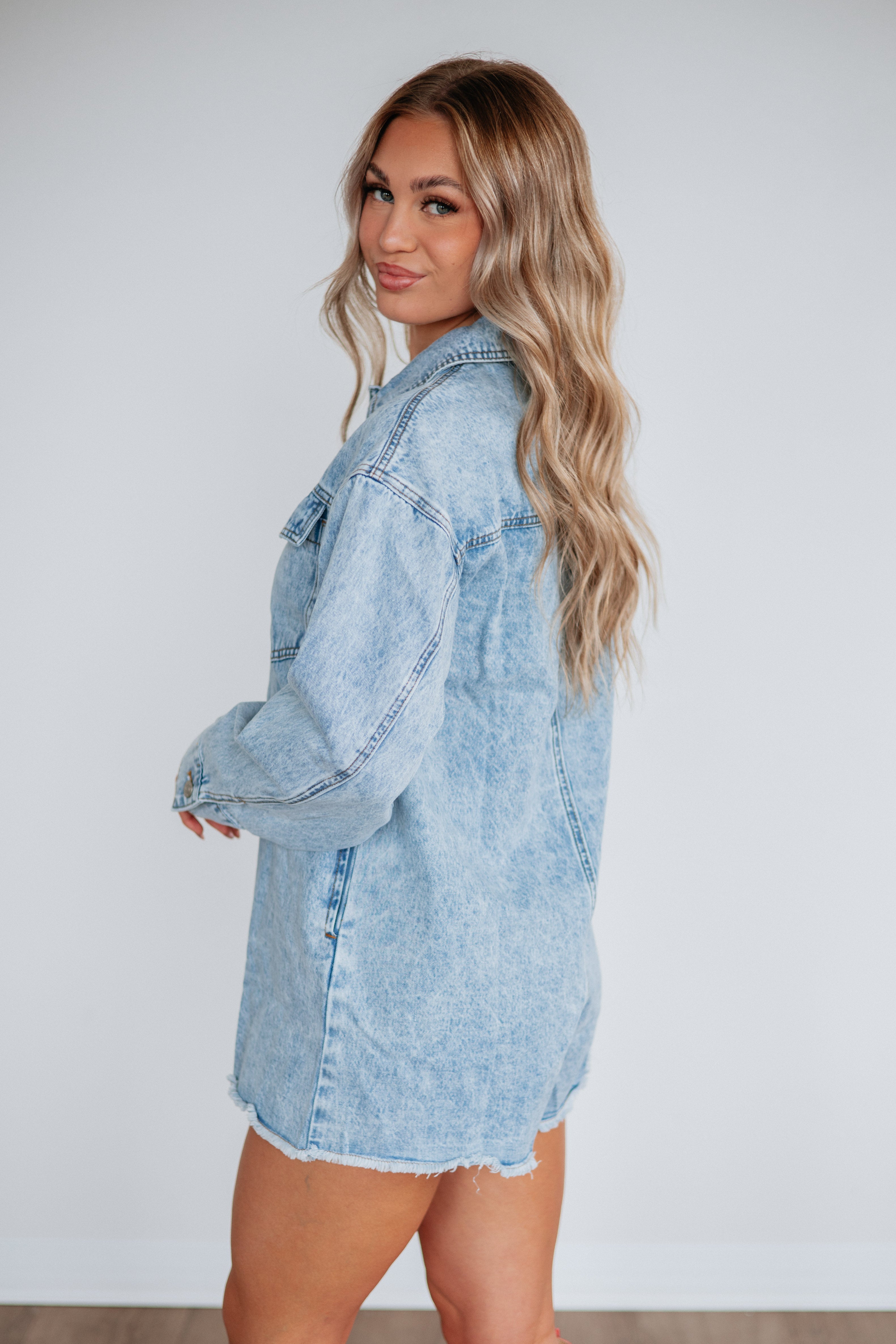 Bennington Denim Romper