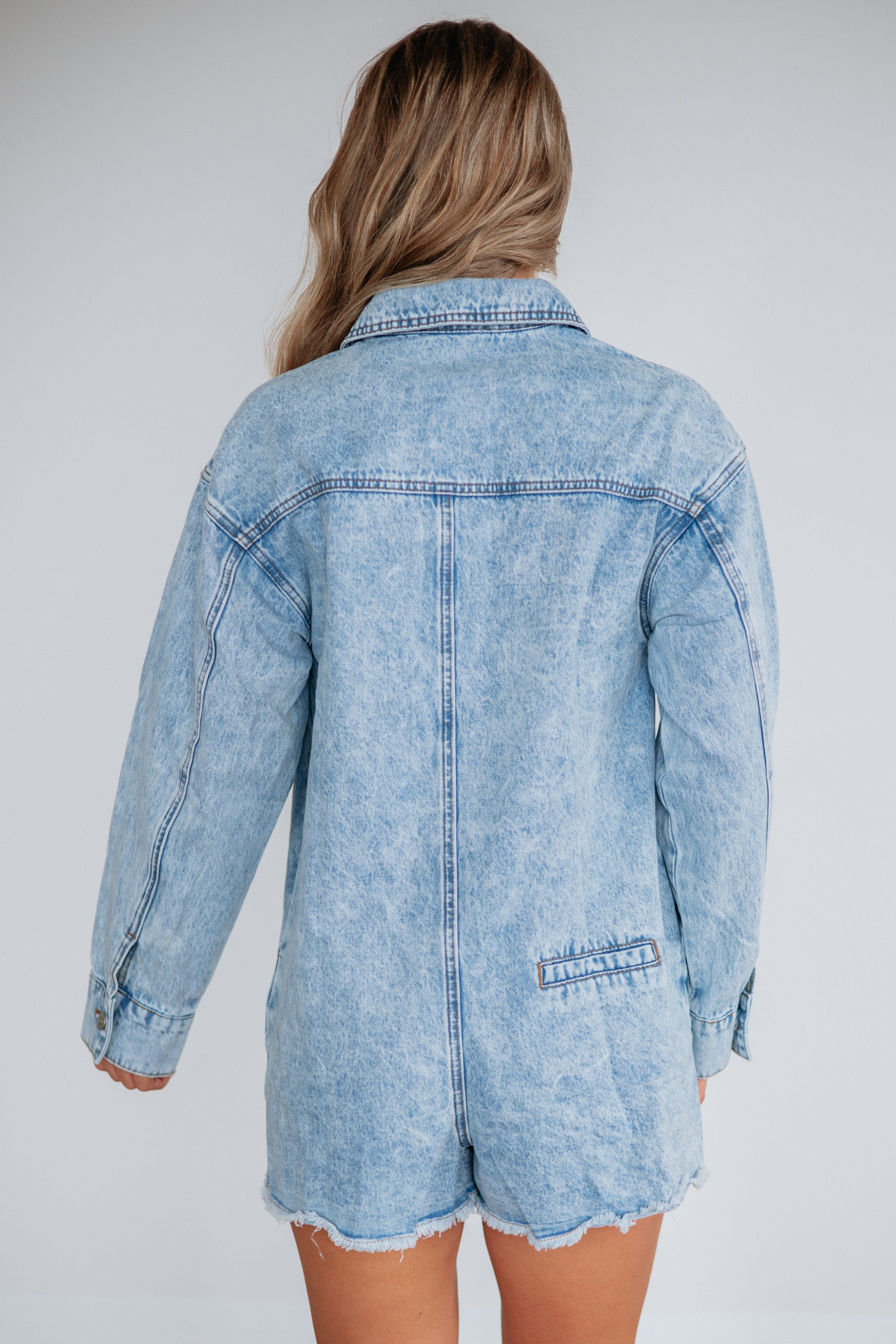 Bennington Denim Romper