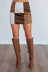 Franca Suede Skirt