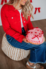 Gemma Risen Denim Jacket - Fiesta