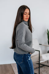 Gretchen Dolman Sweater - Grey