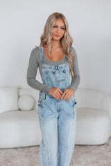 Debby Saige Denim Overalls