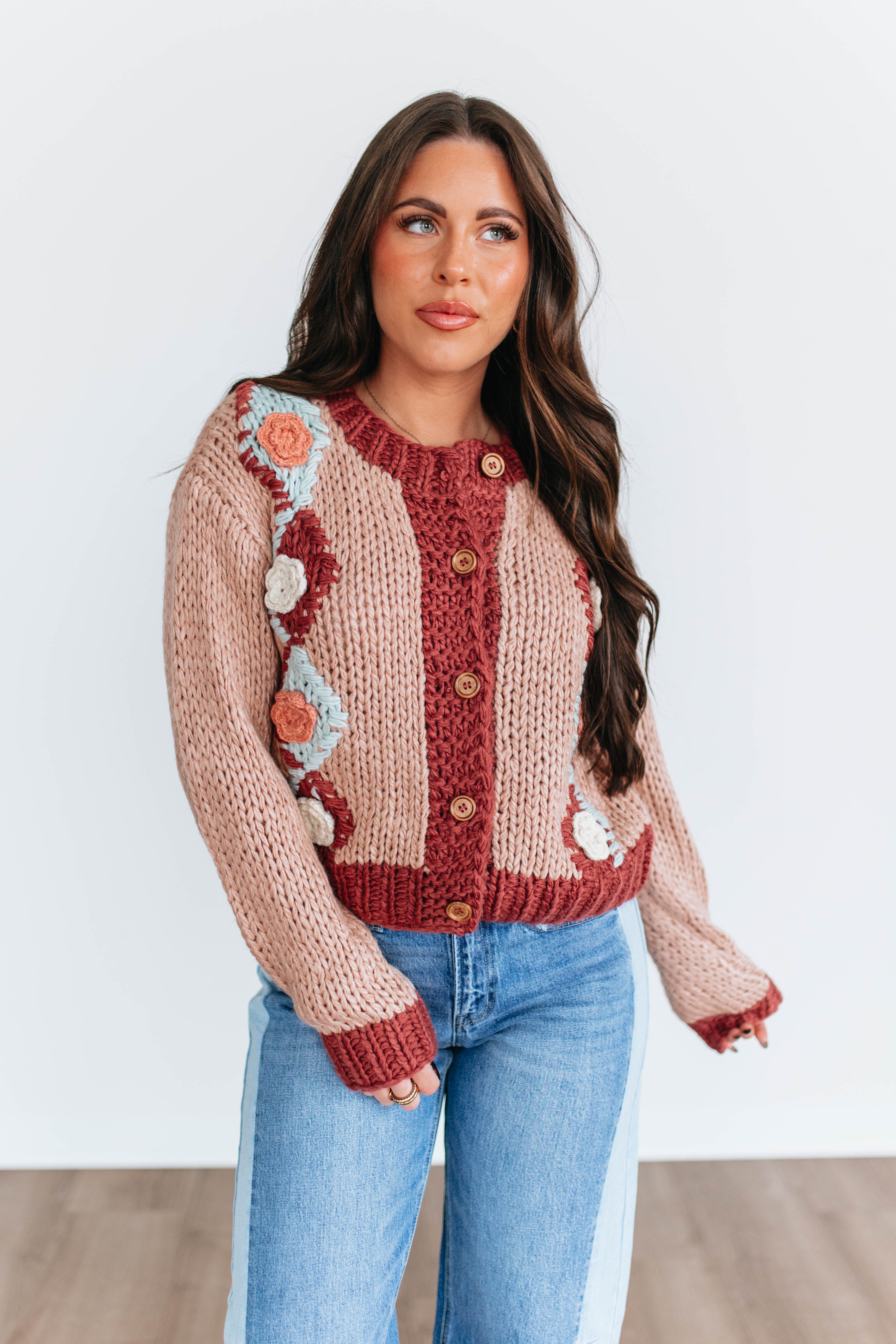Jaslynn Floral Cardigan