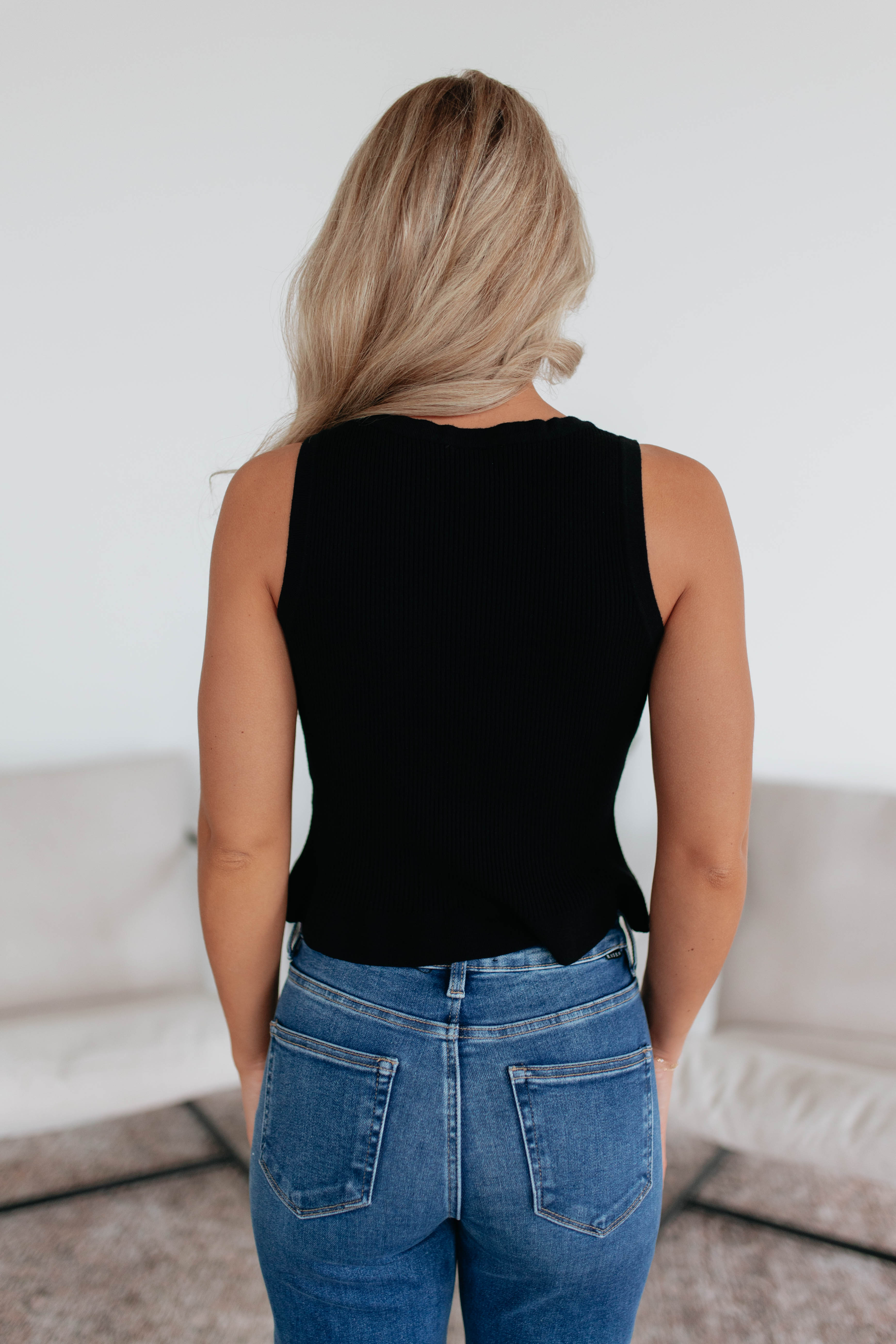 Martha Peplum Tank