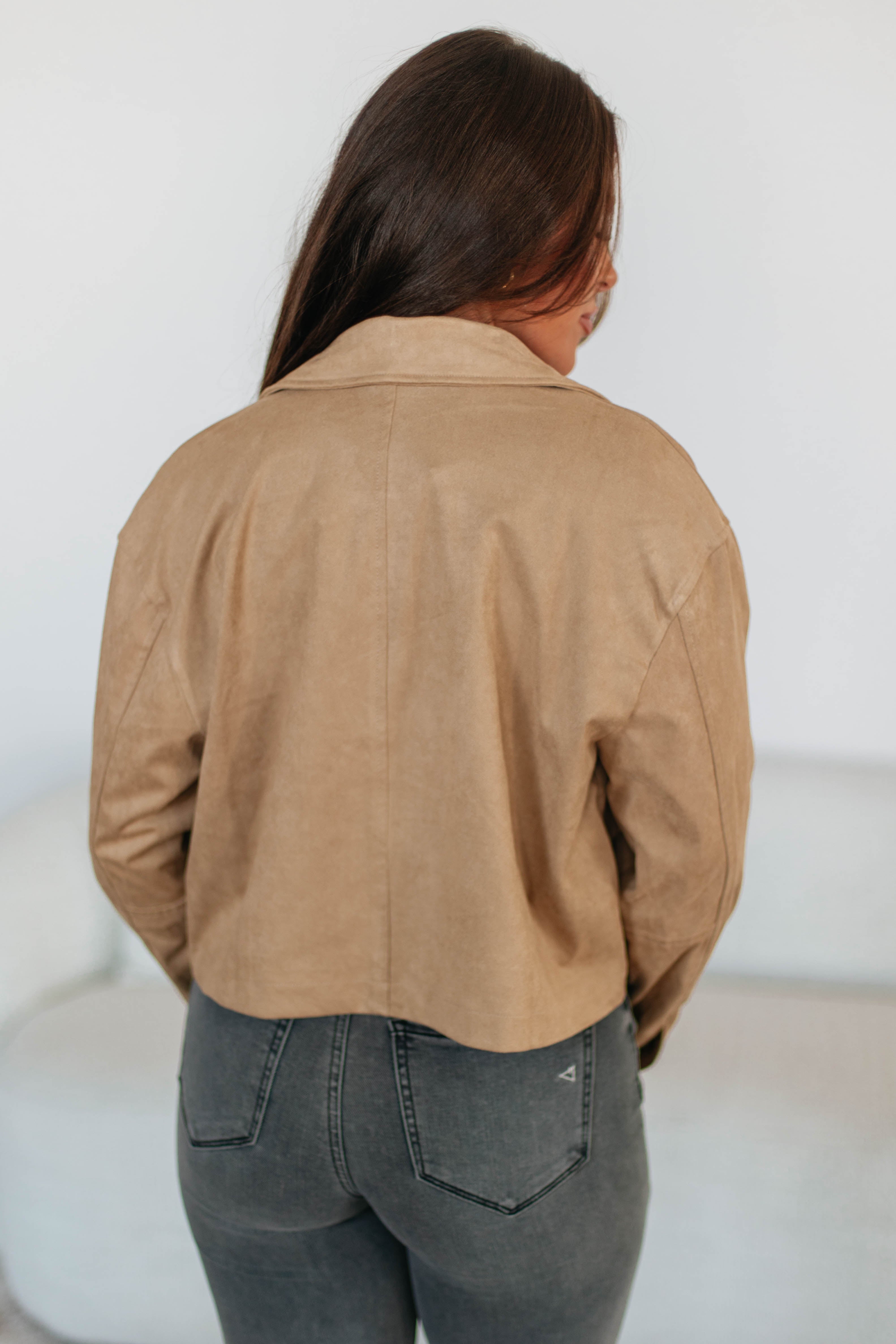 Leana Suede Jacket