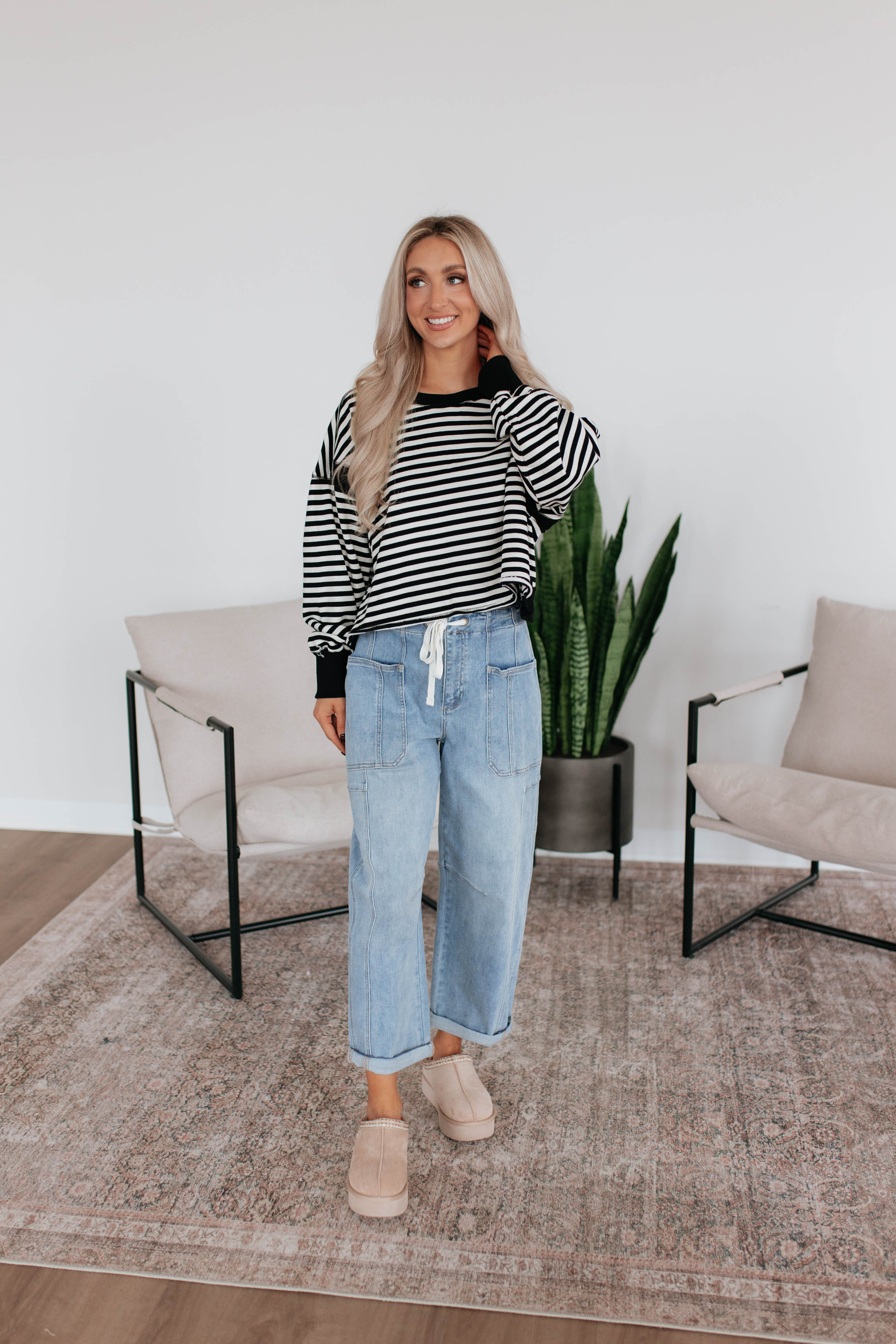 Braylee Striped Top
