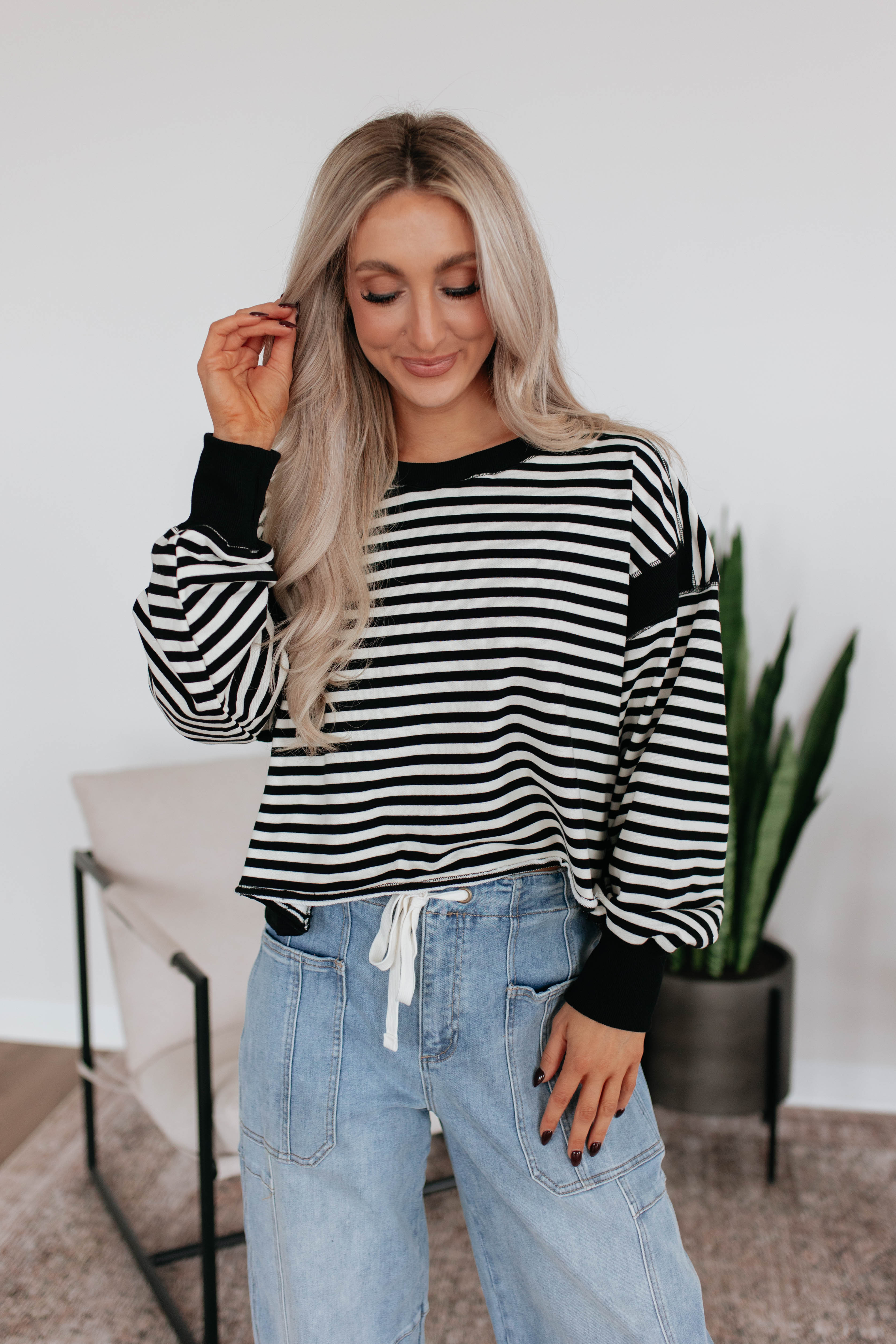 Braylee Striped Top
