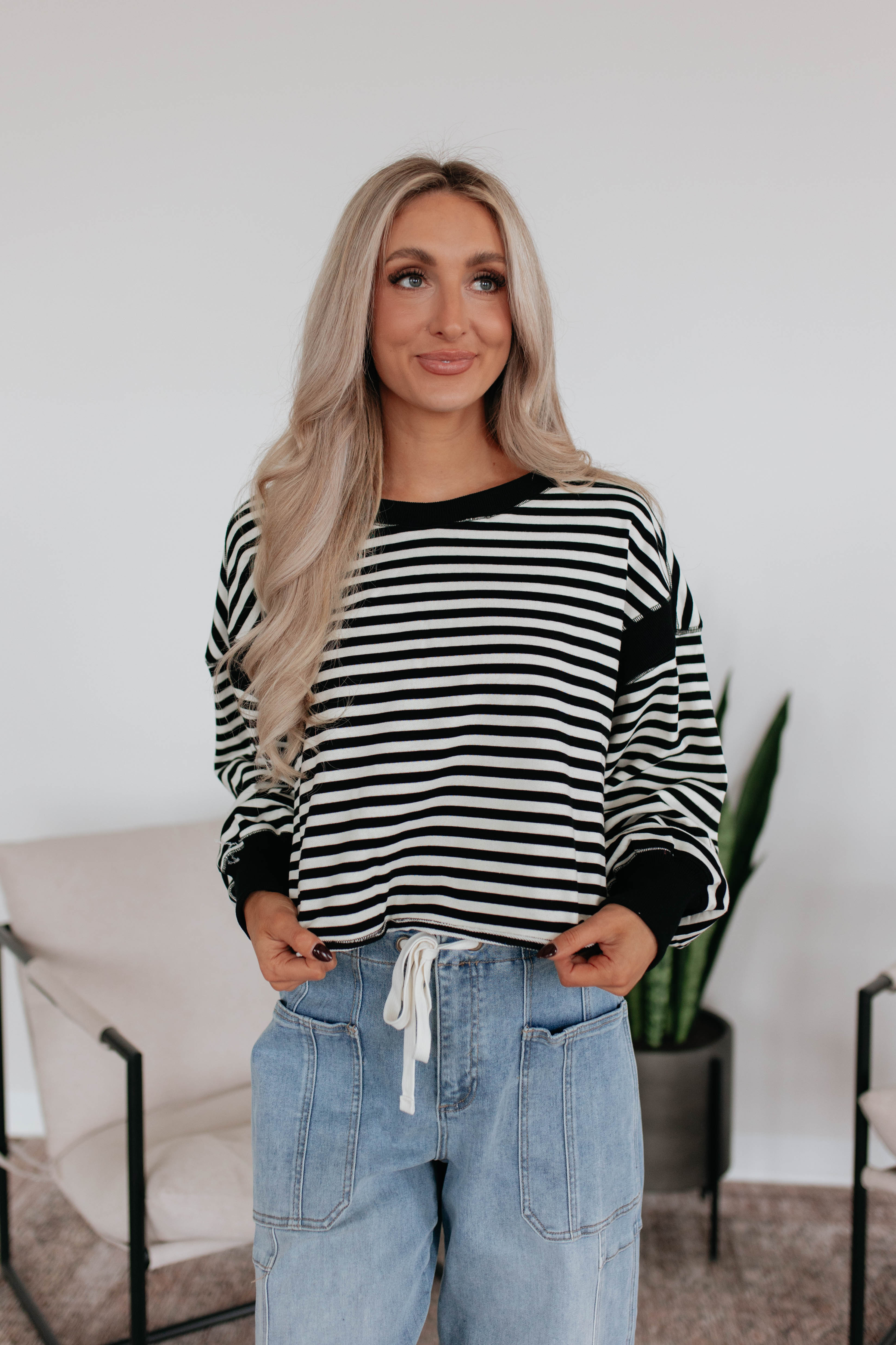 Braylee Striped Top