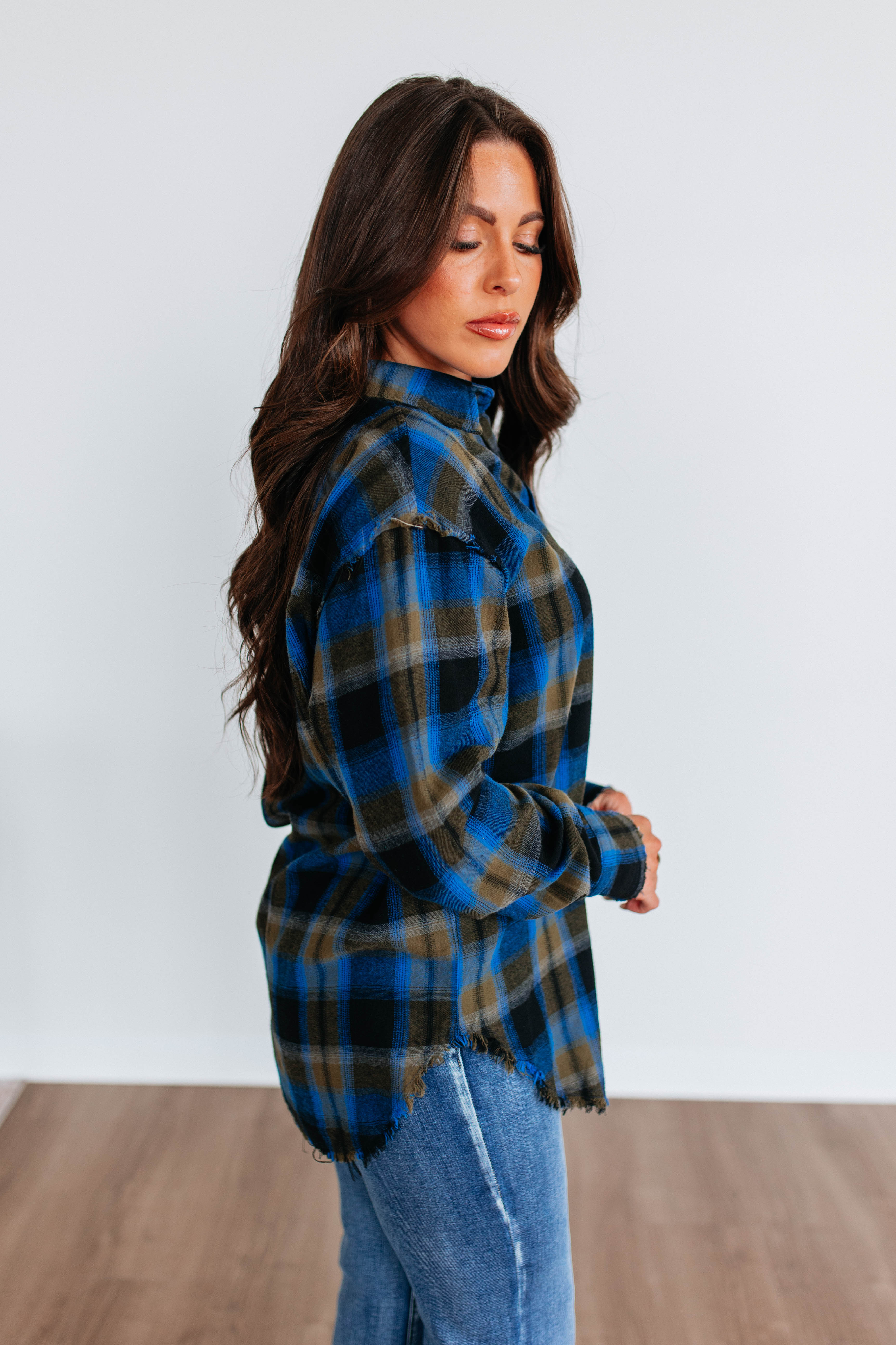 Reed Flannel Top