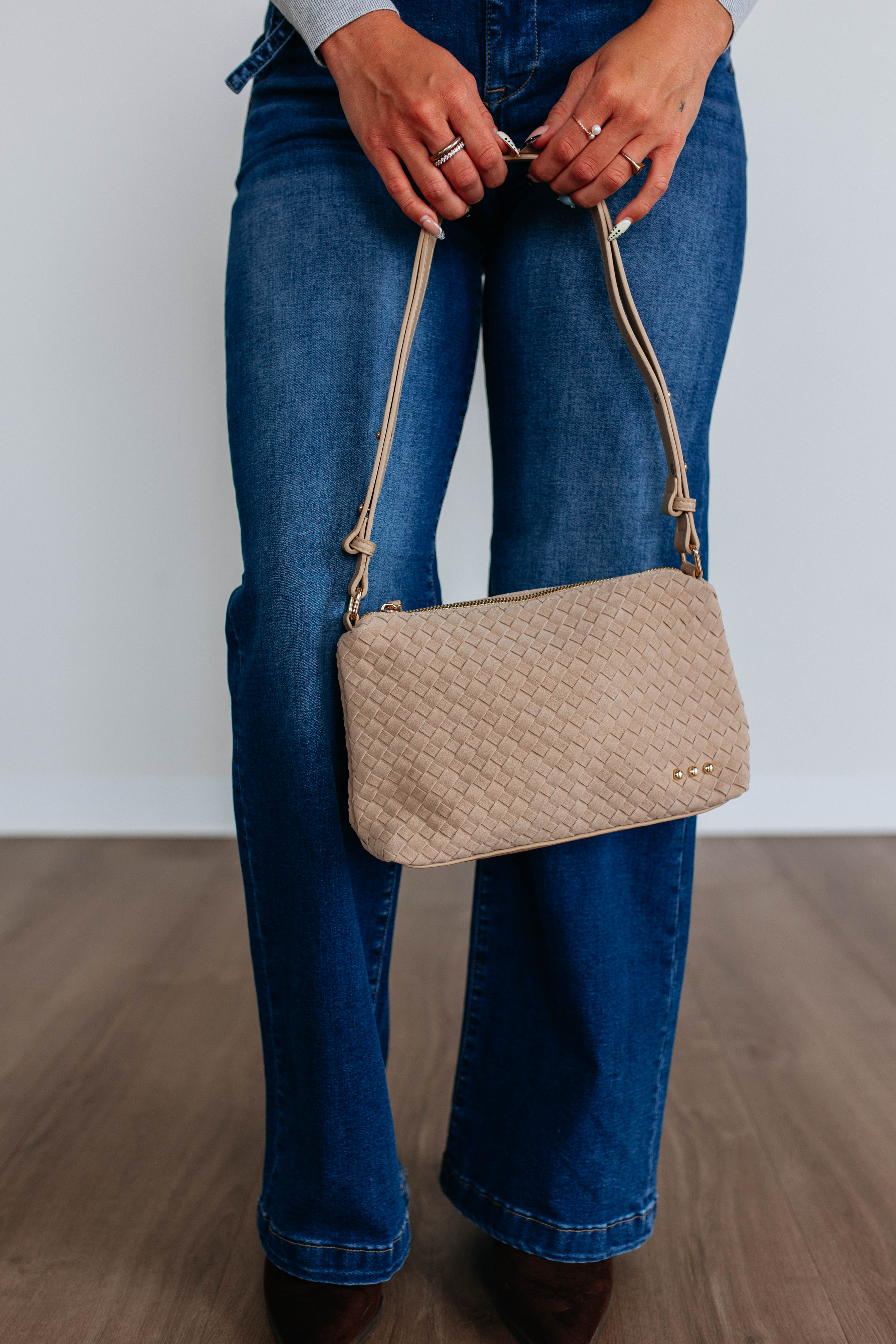 Fallon Suede Shoulder Bag