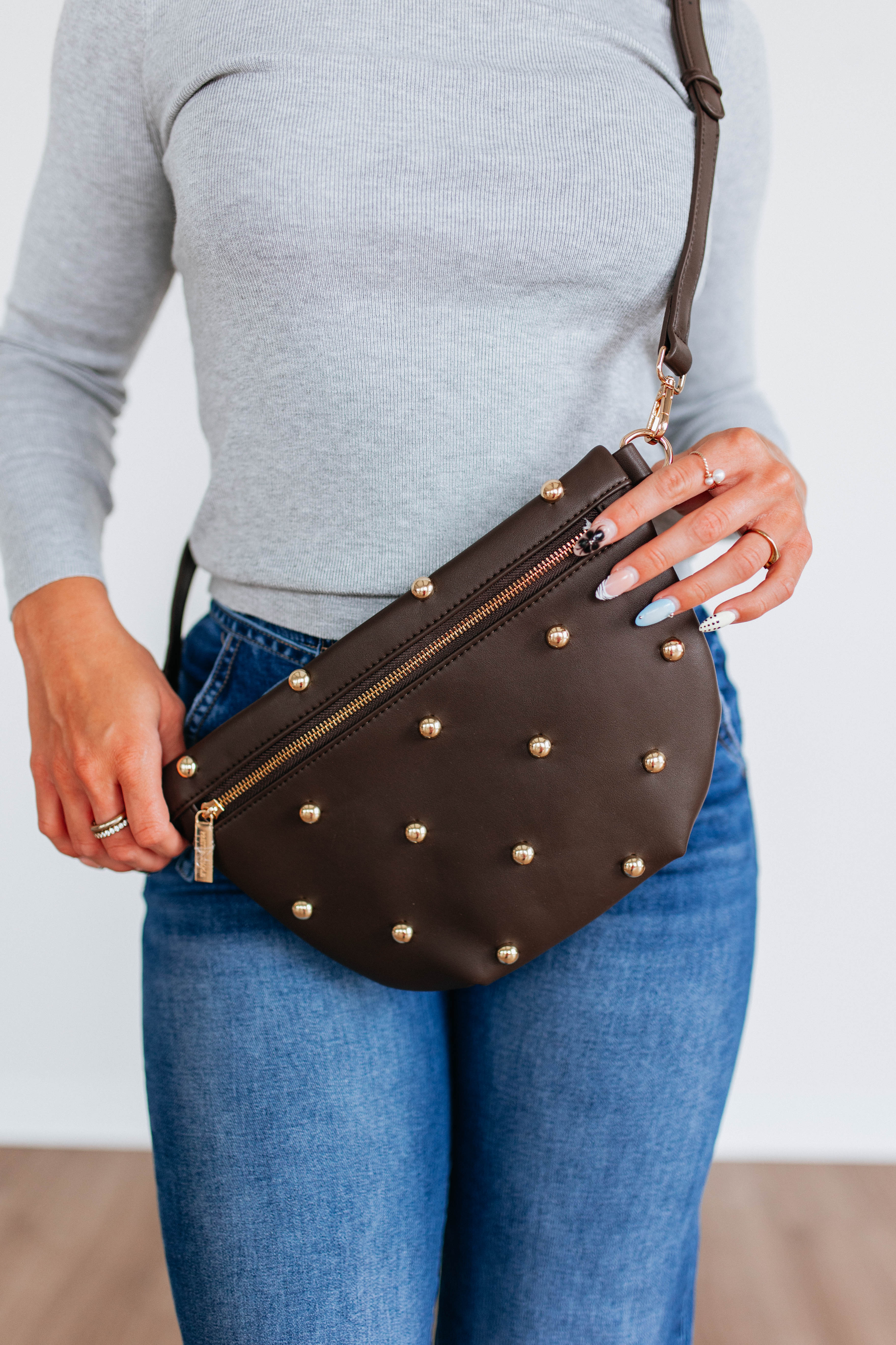Patsy Studded Bum Bag