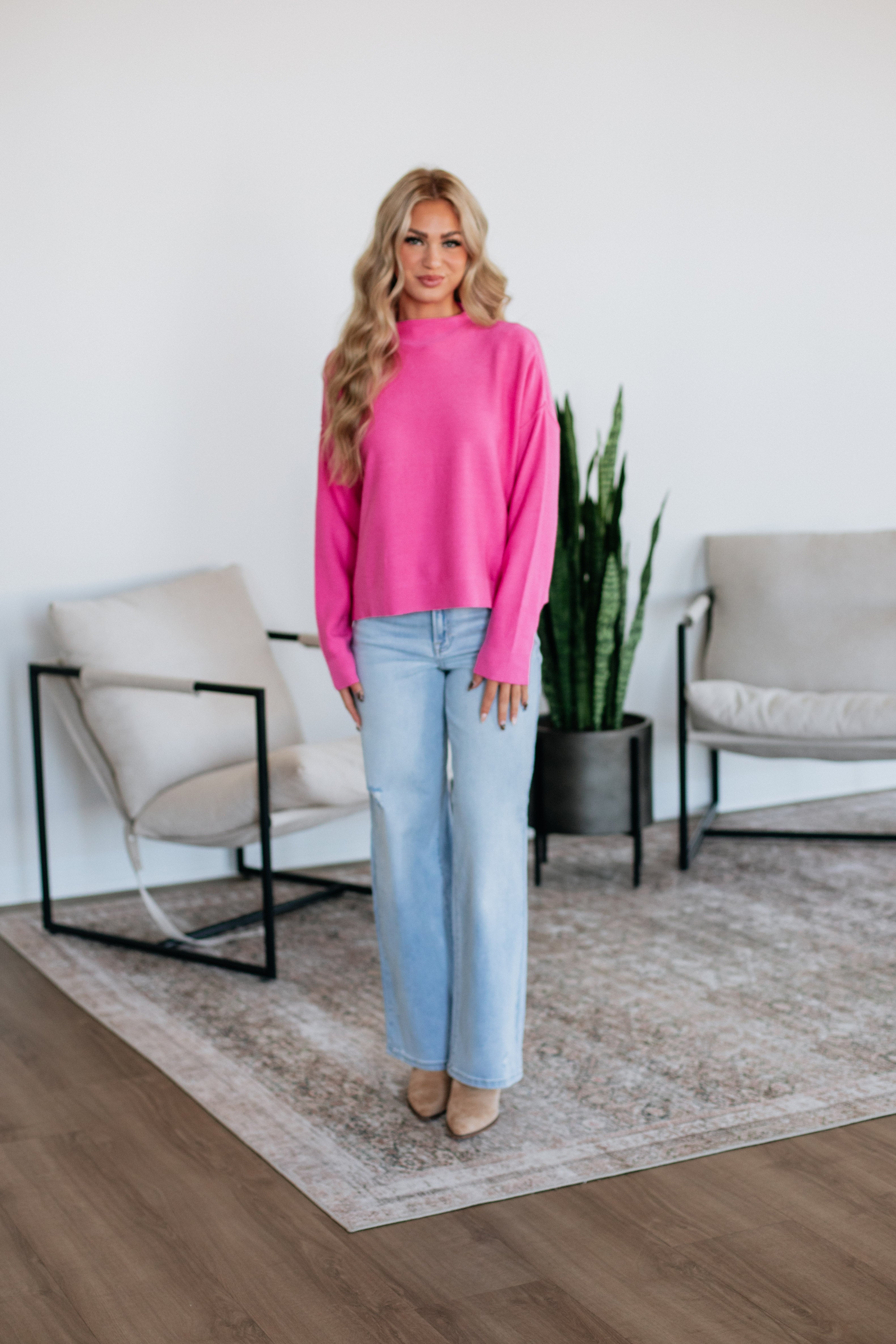 Marci Mock Neck Sweater
