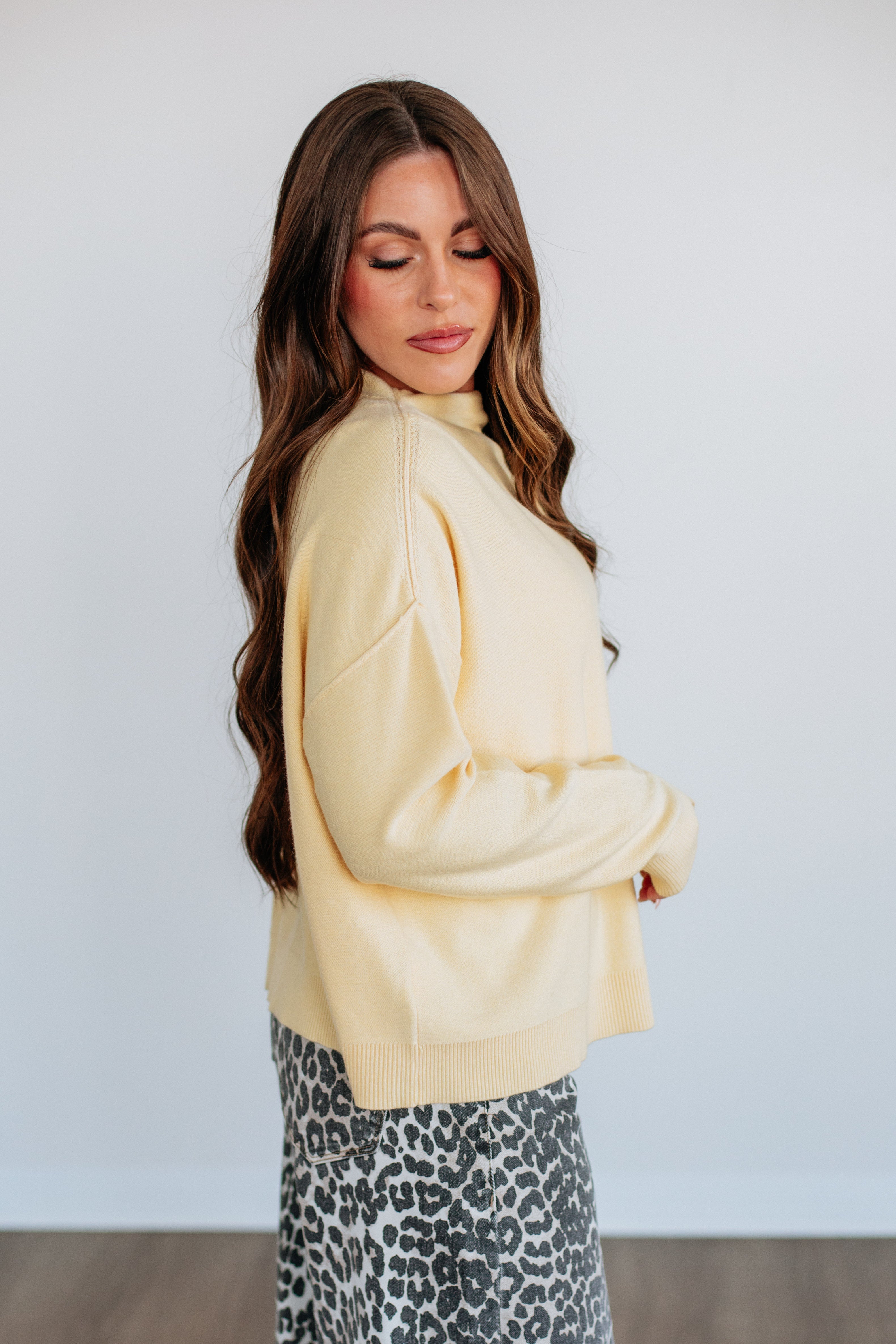 Marci Mock Neck Sweater