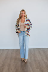 Noella Striped Cardigan