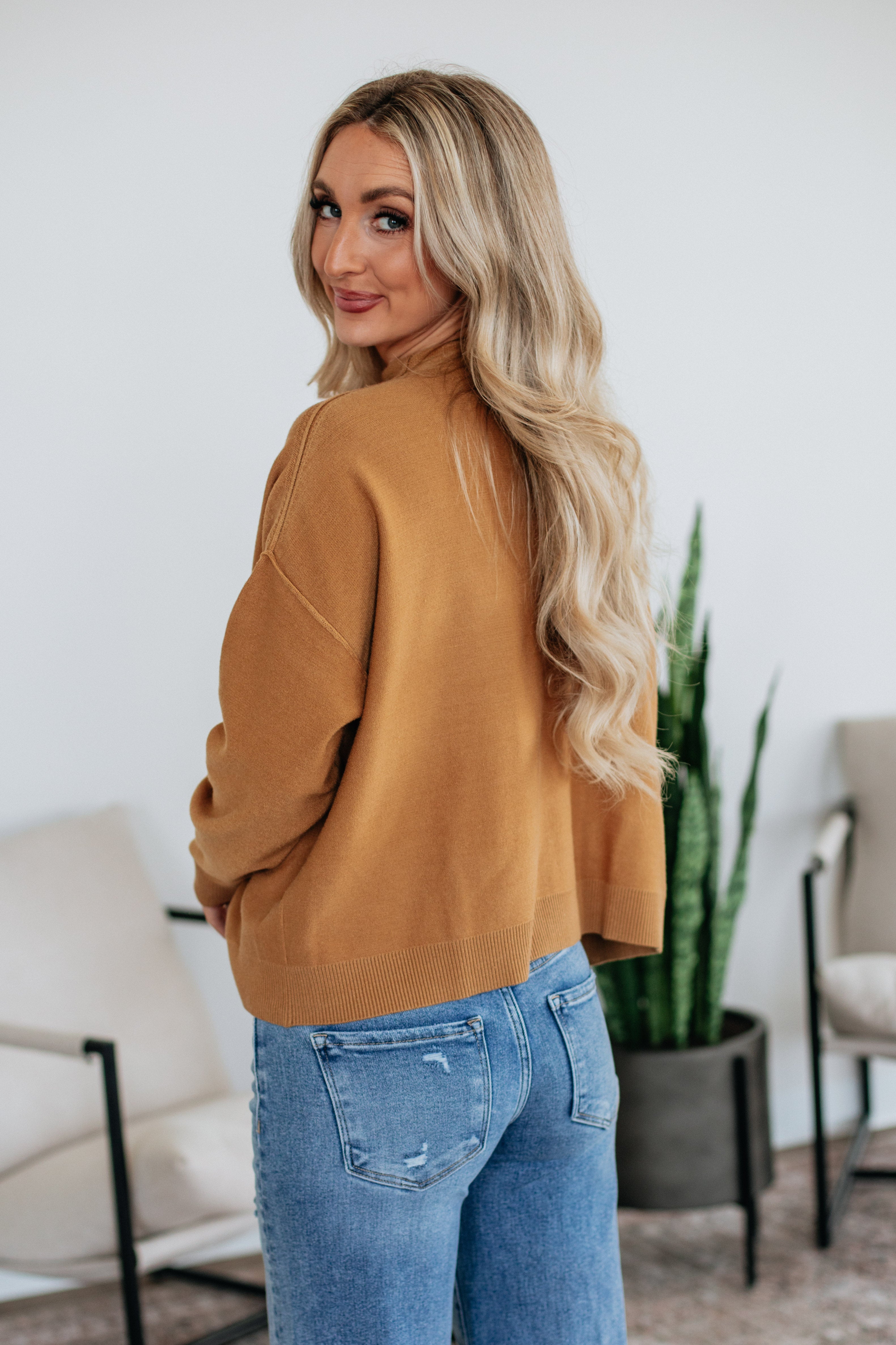 Marci Mock Neck Sweater