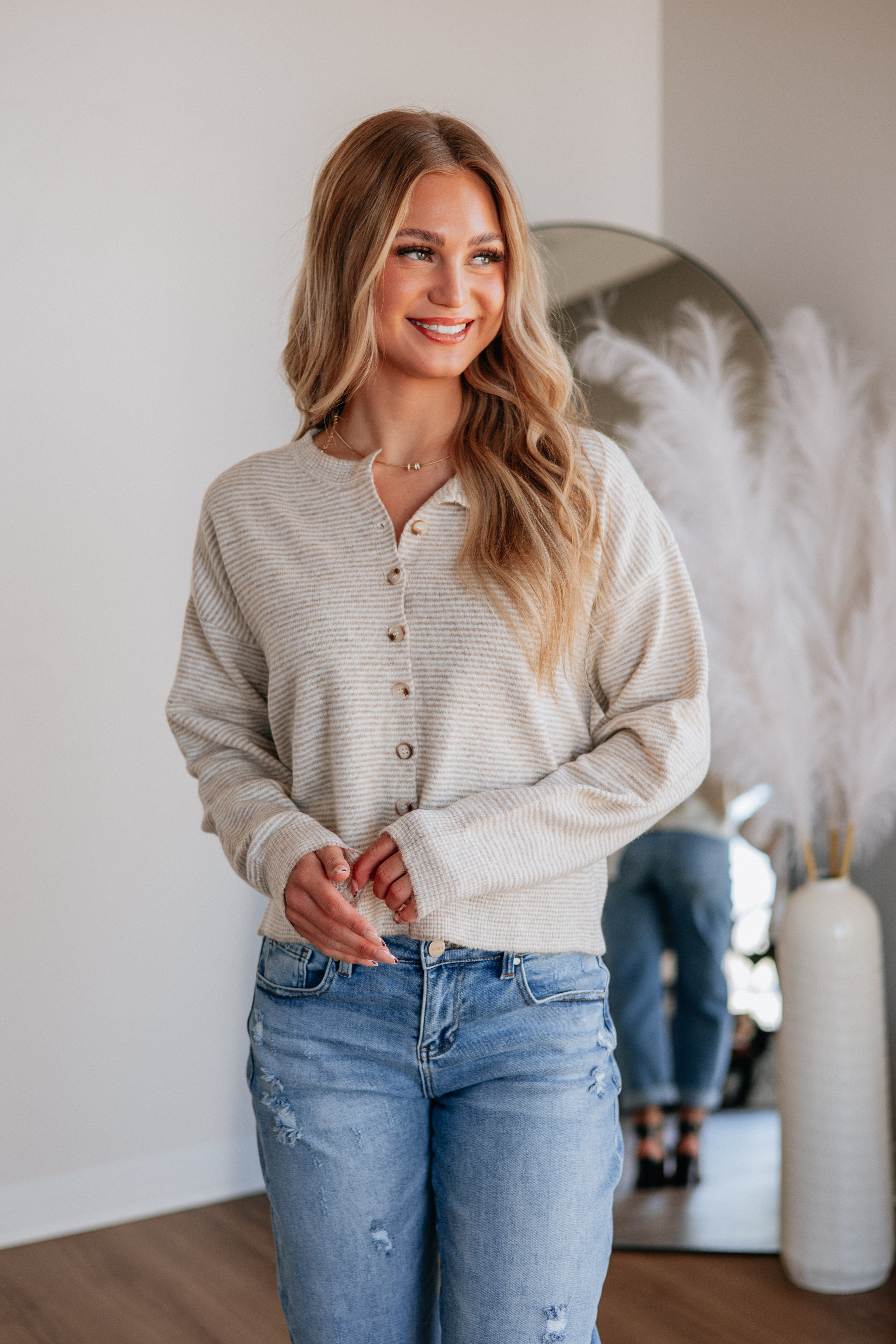 Julia Striped Cardigan