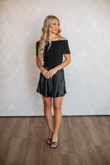 Just Say When Skirt - Black