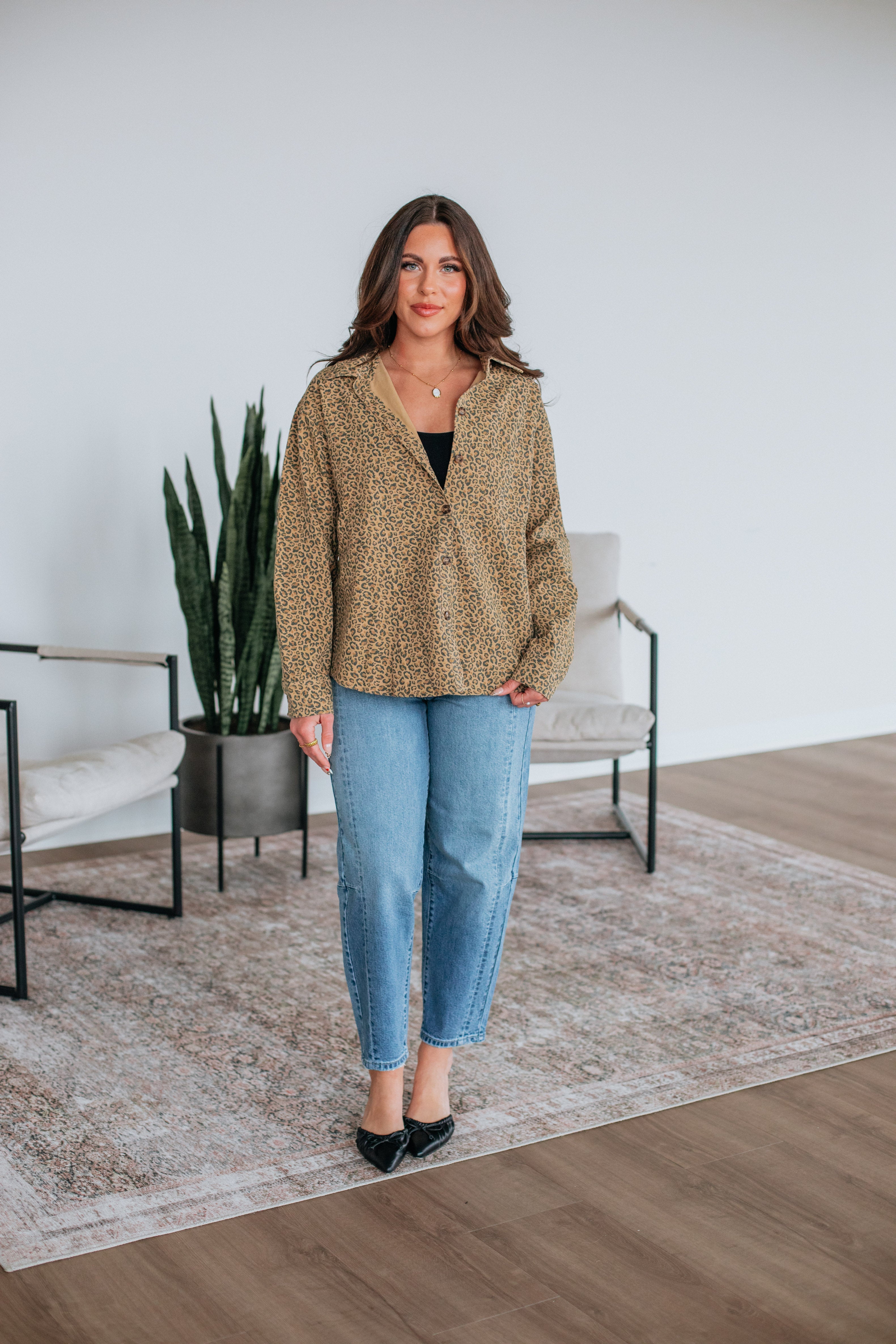 Keila Leopard Shacket