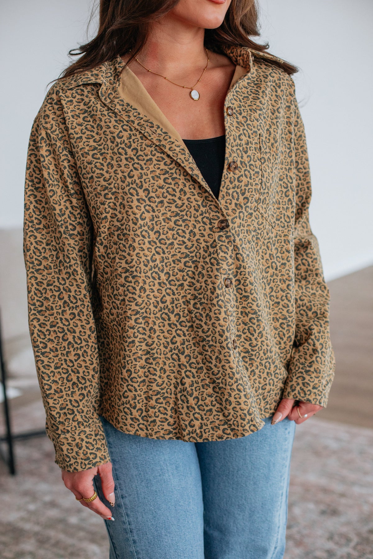 Keila Leopard Shacket