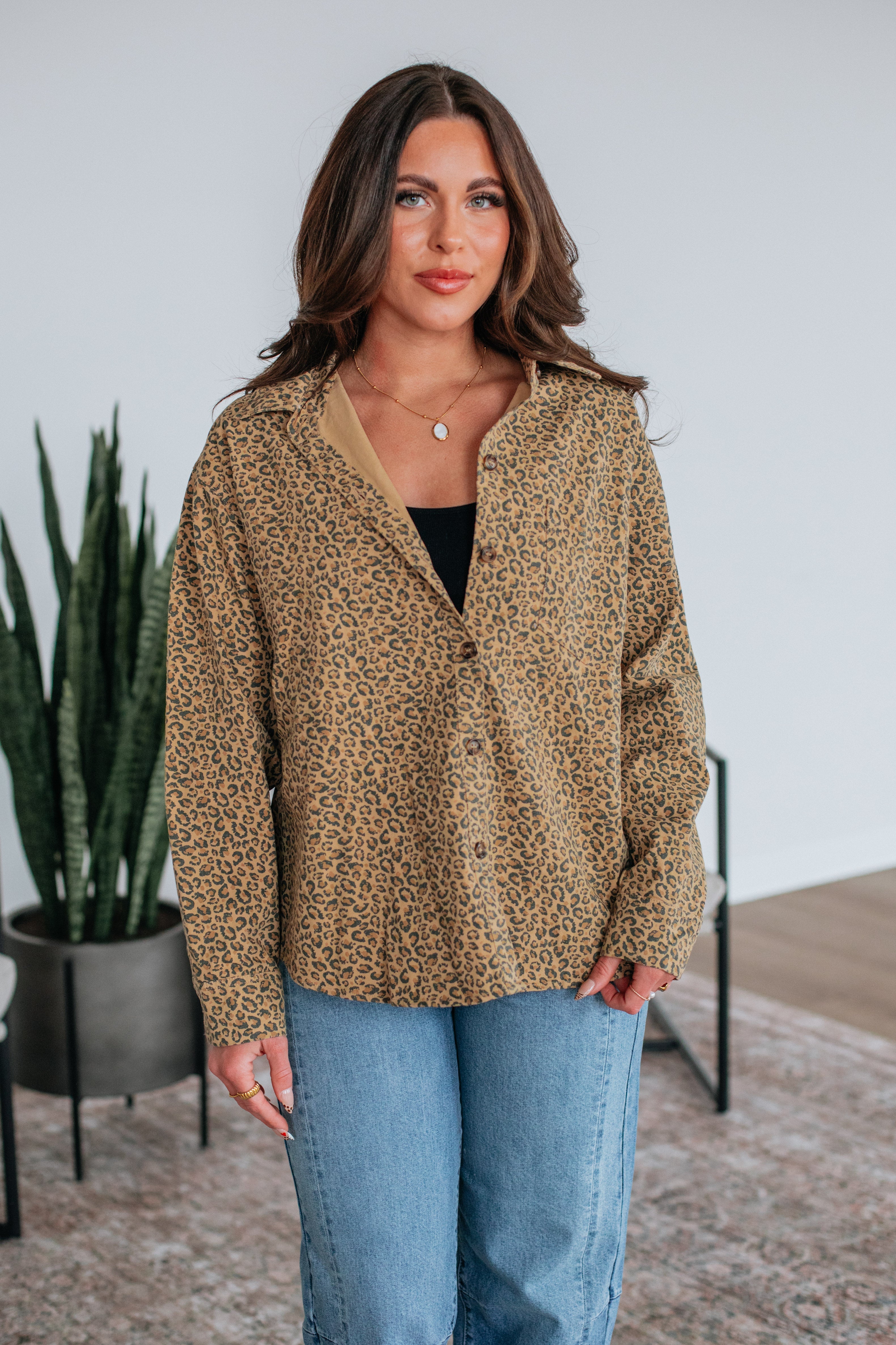 Keila Leopard Shacket