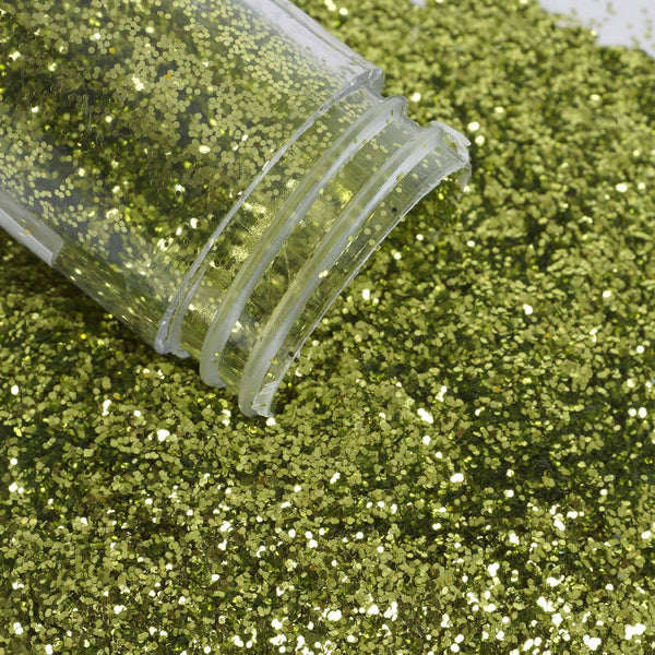 23g Bottle Metallic Lime Green Extra Fine Arts and Crafts Glitter Powder