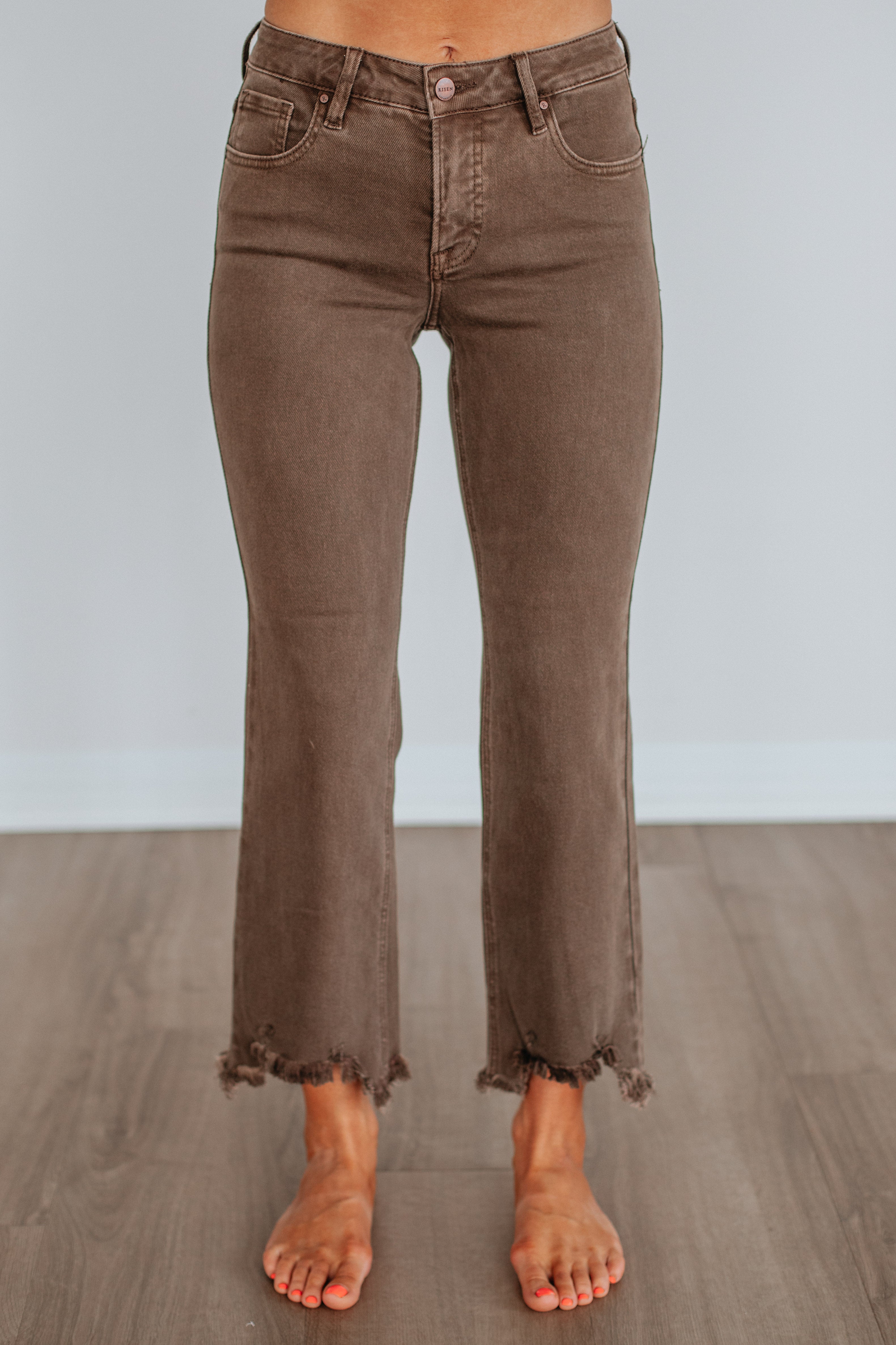 Neona Risen Jeans - Brown