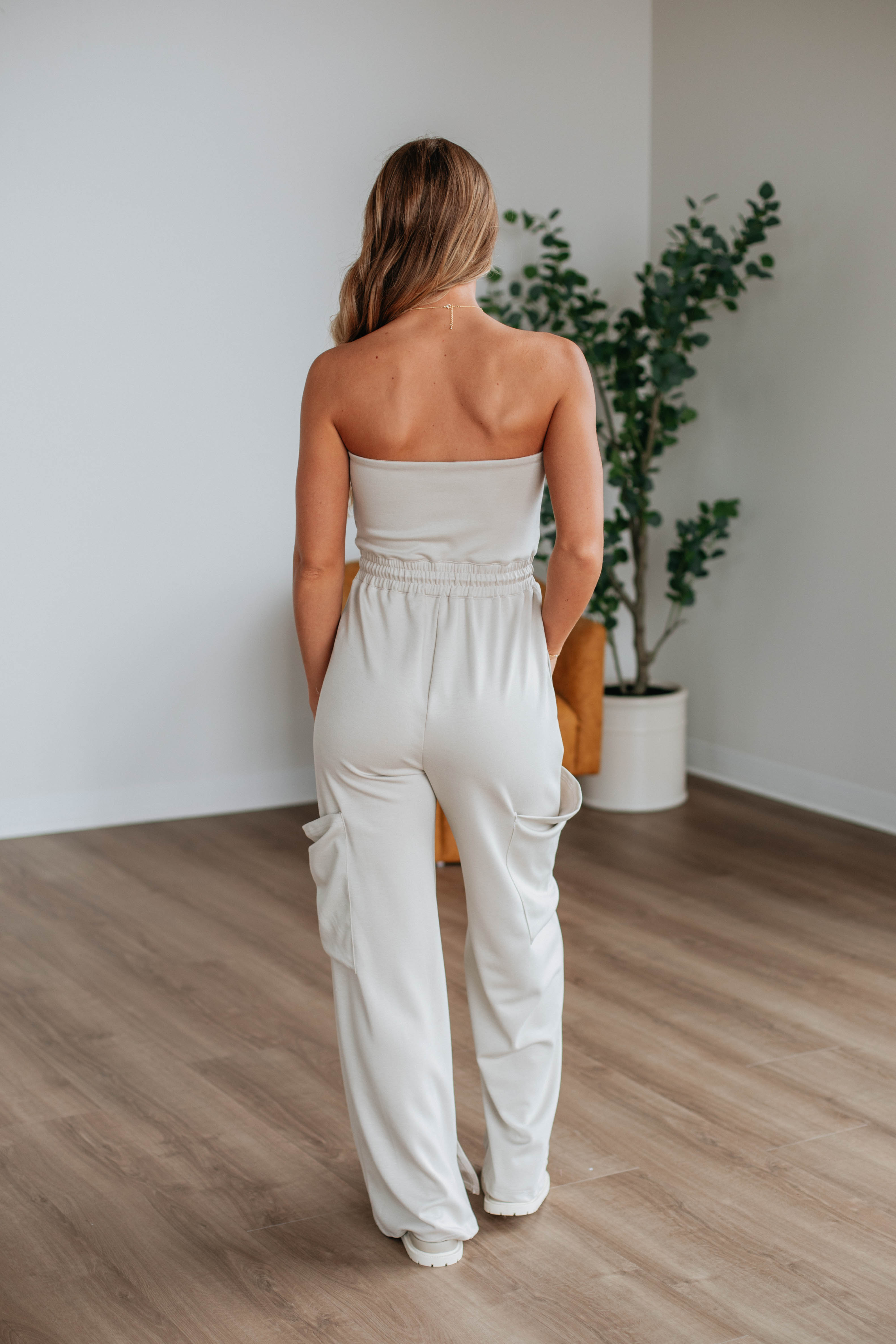 Nevena Jumpsuit - Beige