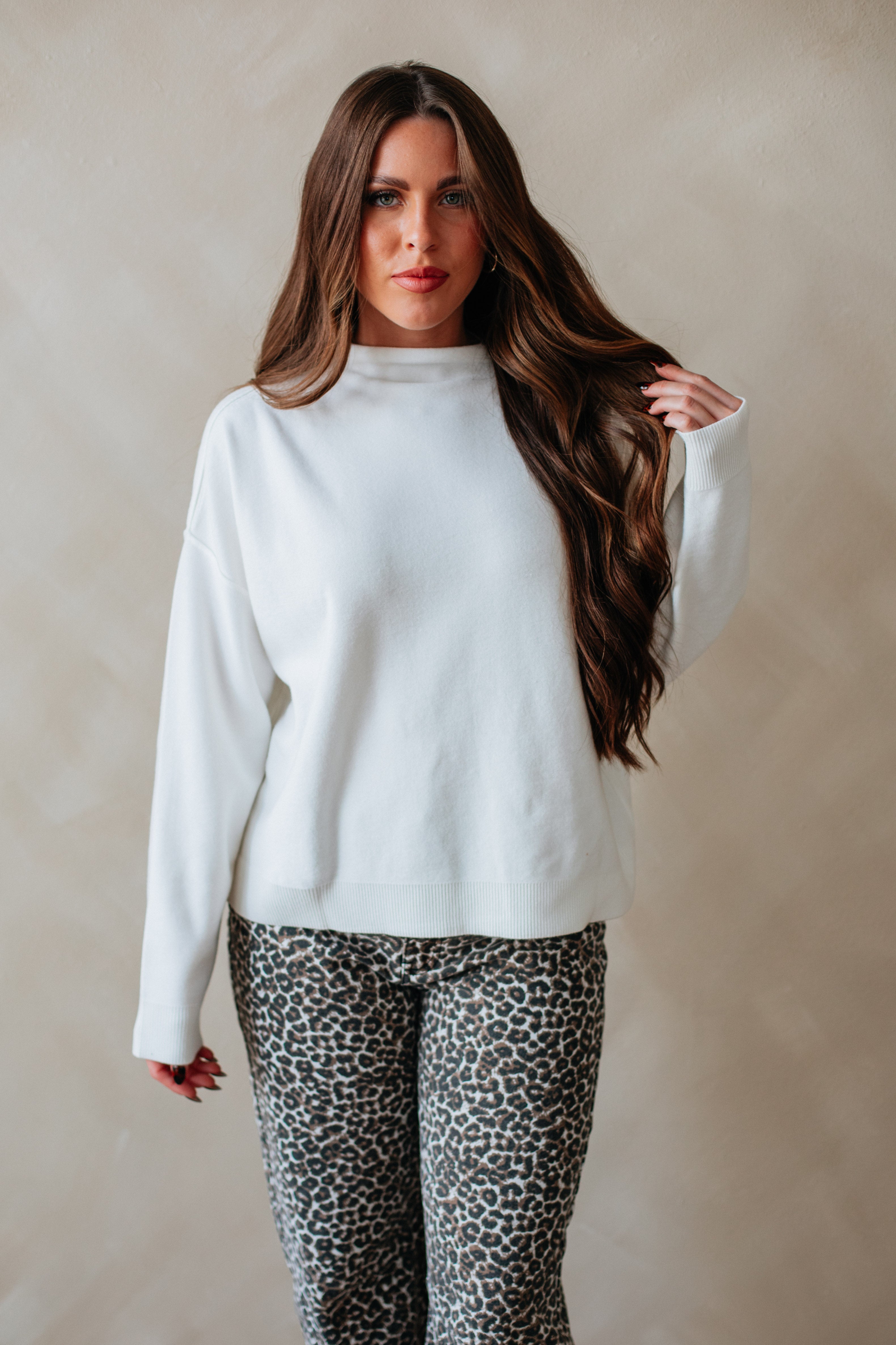 Marci Mock Neck Sweater